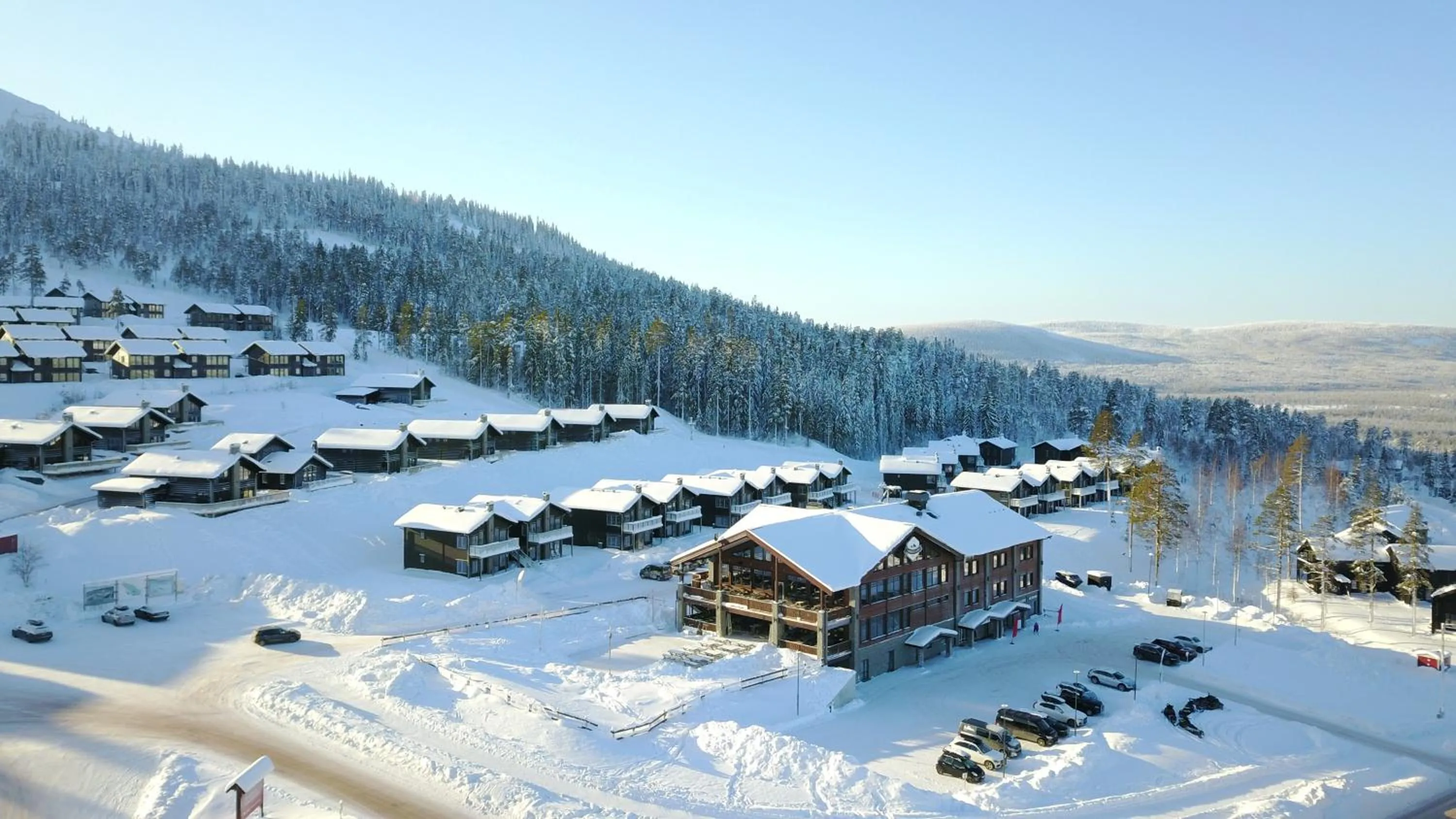 Property building in Mountain Lodge