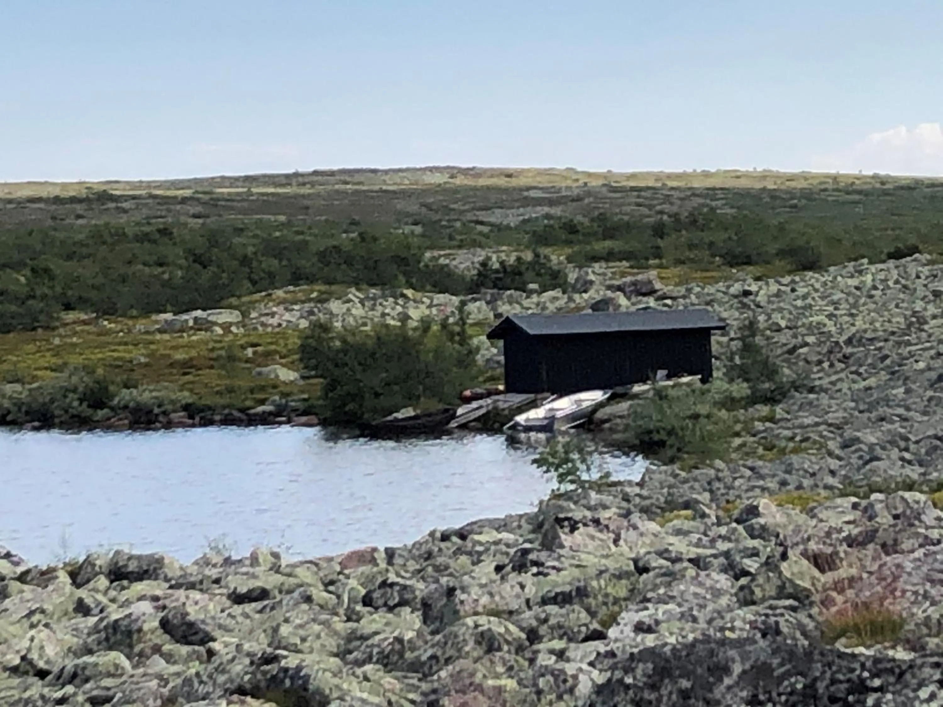 Hiking in Mountain Lodge