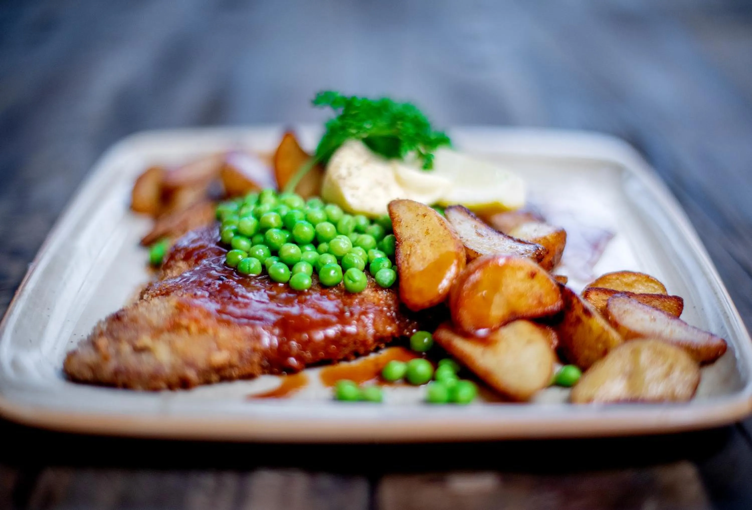 Food close-up in Mountain Lodge