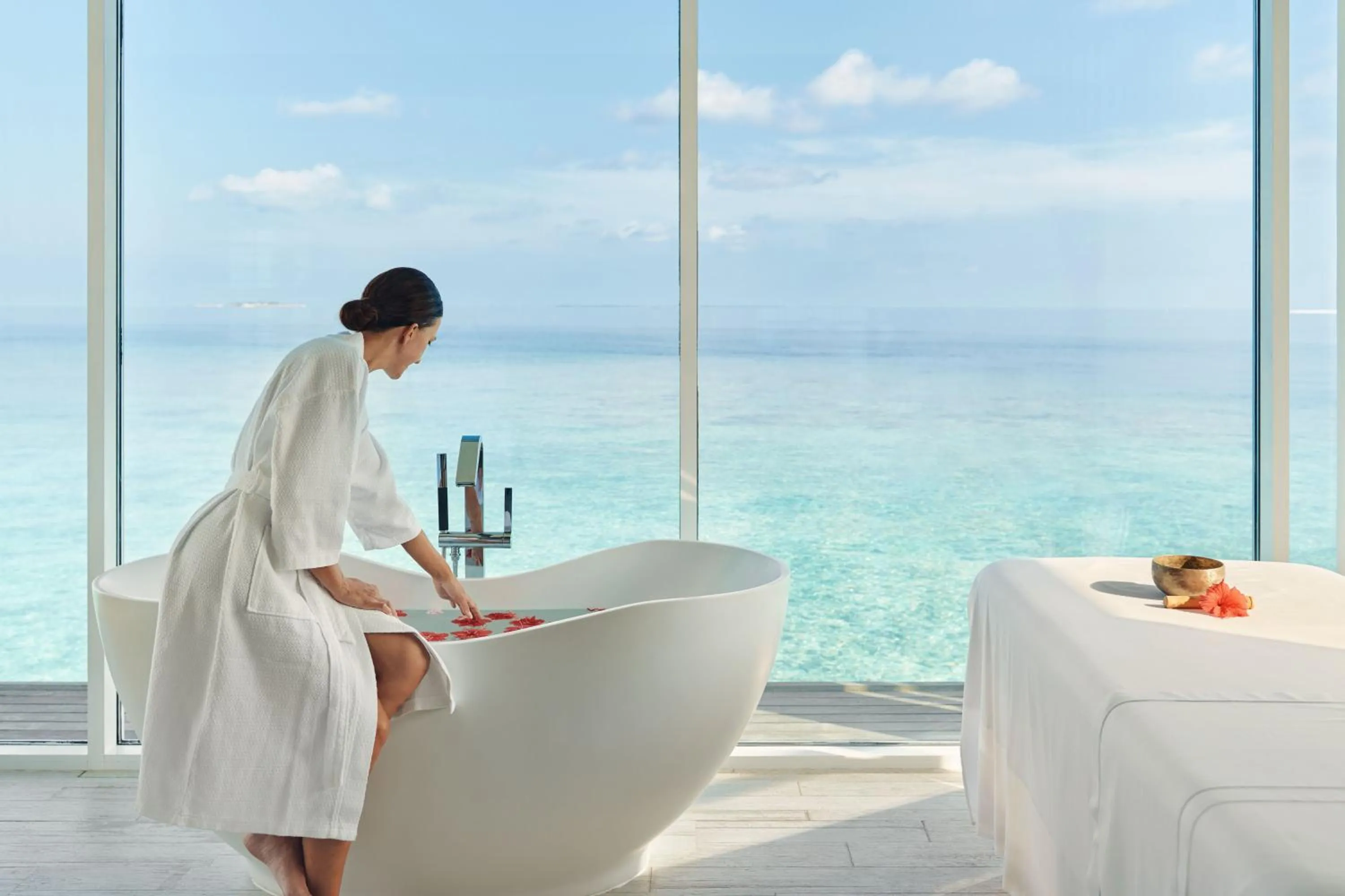Spa and wellness centre/facilities in Jumeirah Olhahali Island Maldives