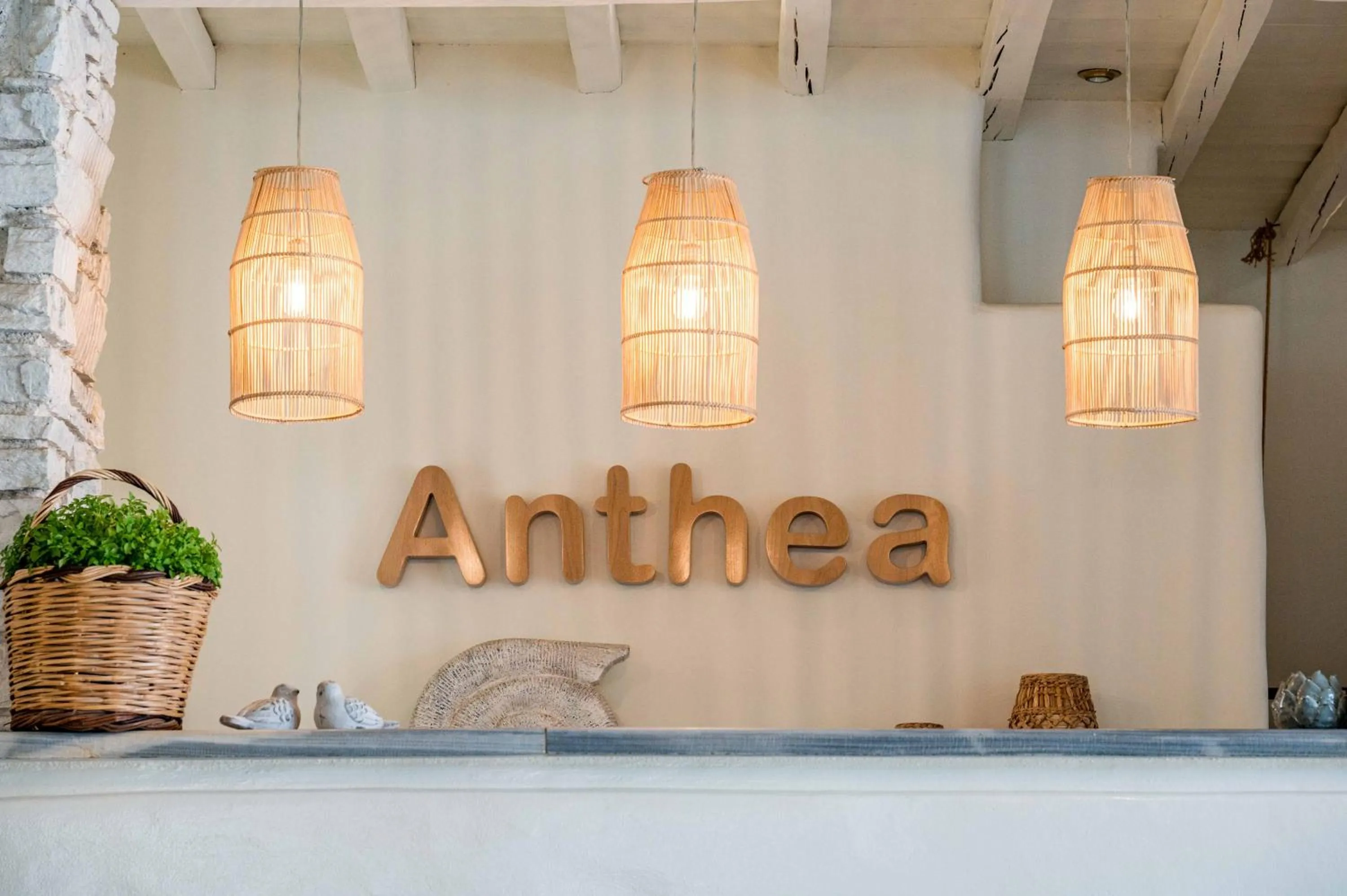 Property logo or sign in Anthea Hotel