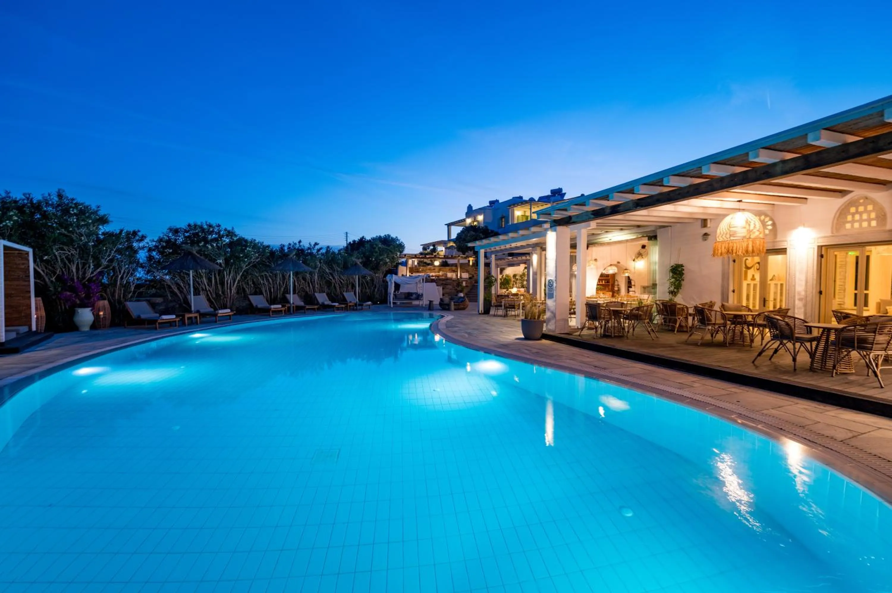 Night in Anthea Hotel