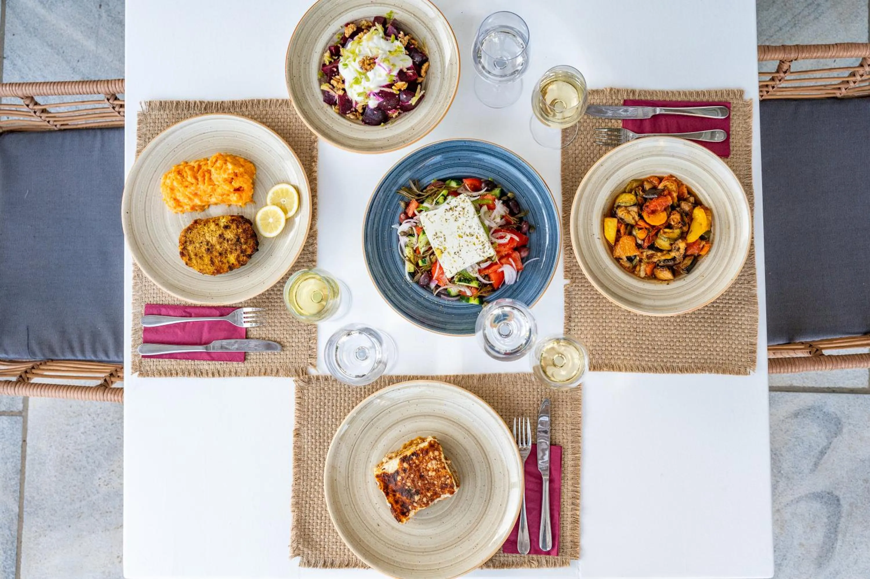 Lunch in Anthea Hotel