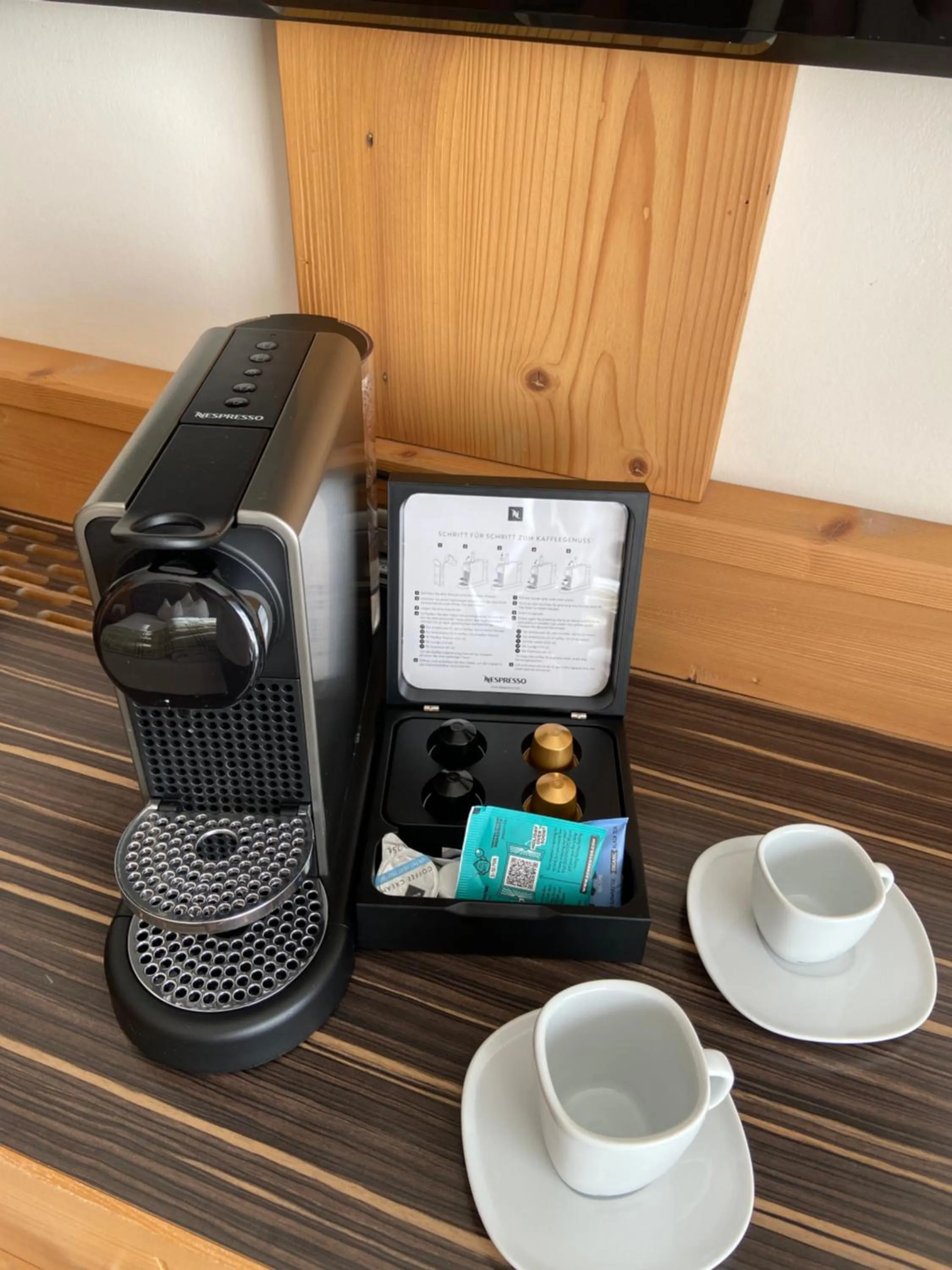 Coffee/tea facilities in Hotel Garni Melanie
