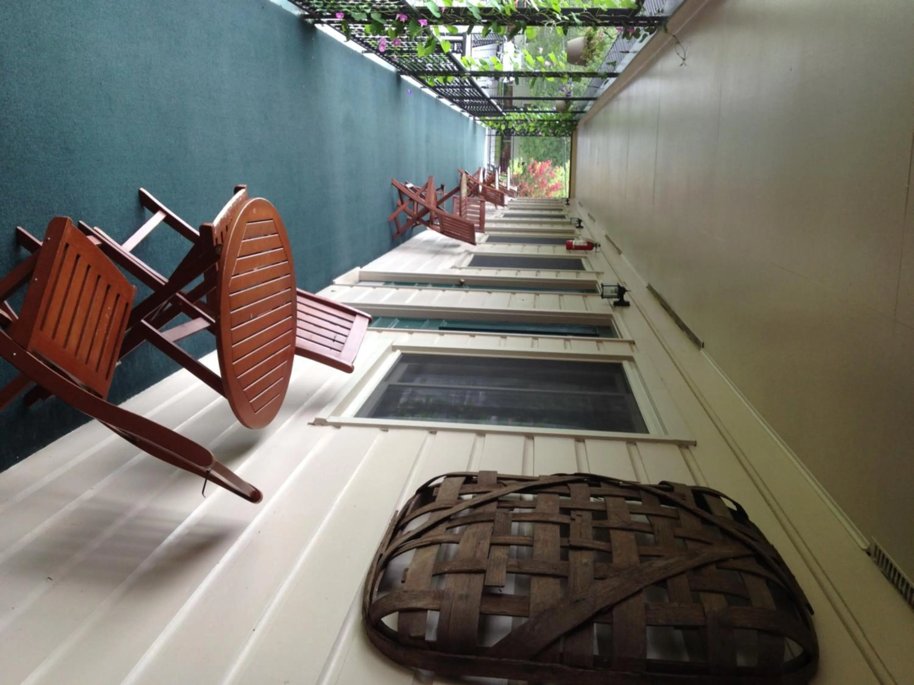 Balcony/Terrace in Ridge Top Motel - Bryson City