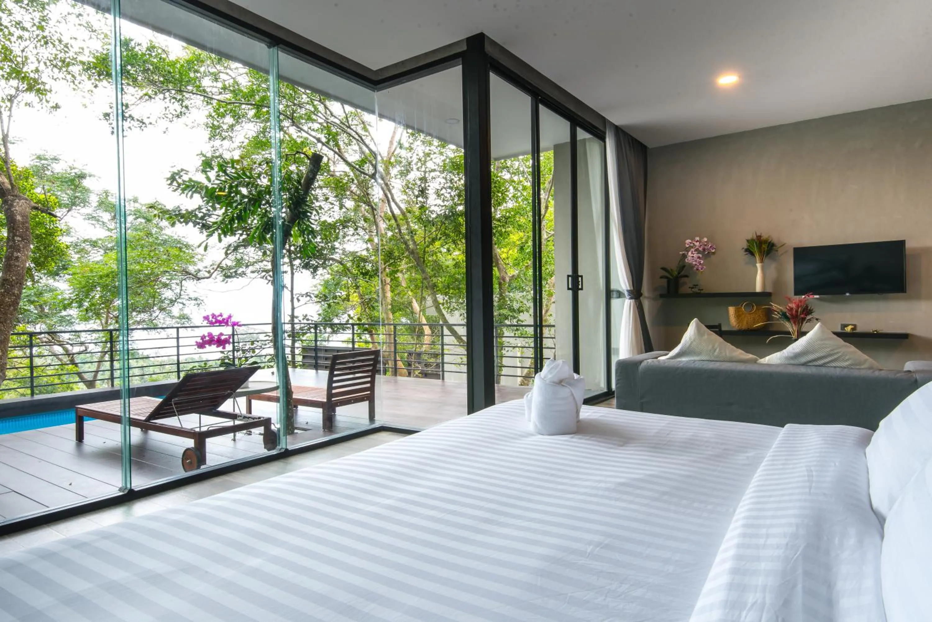 Bed in Matina Mountain Resort