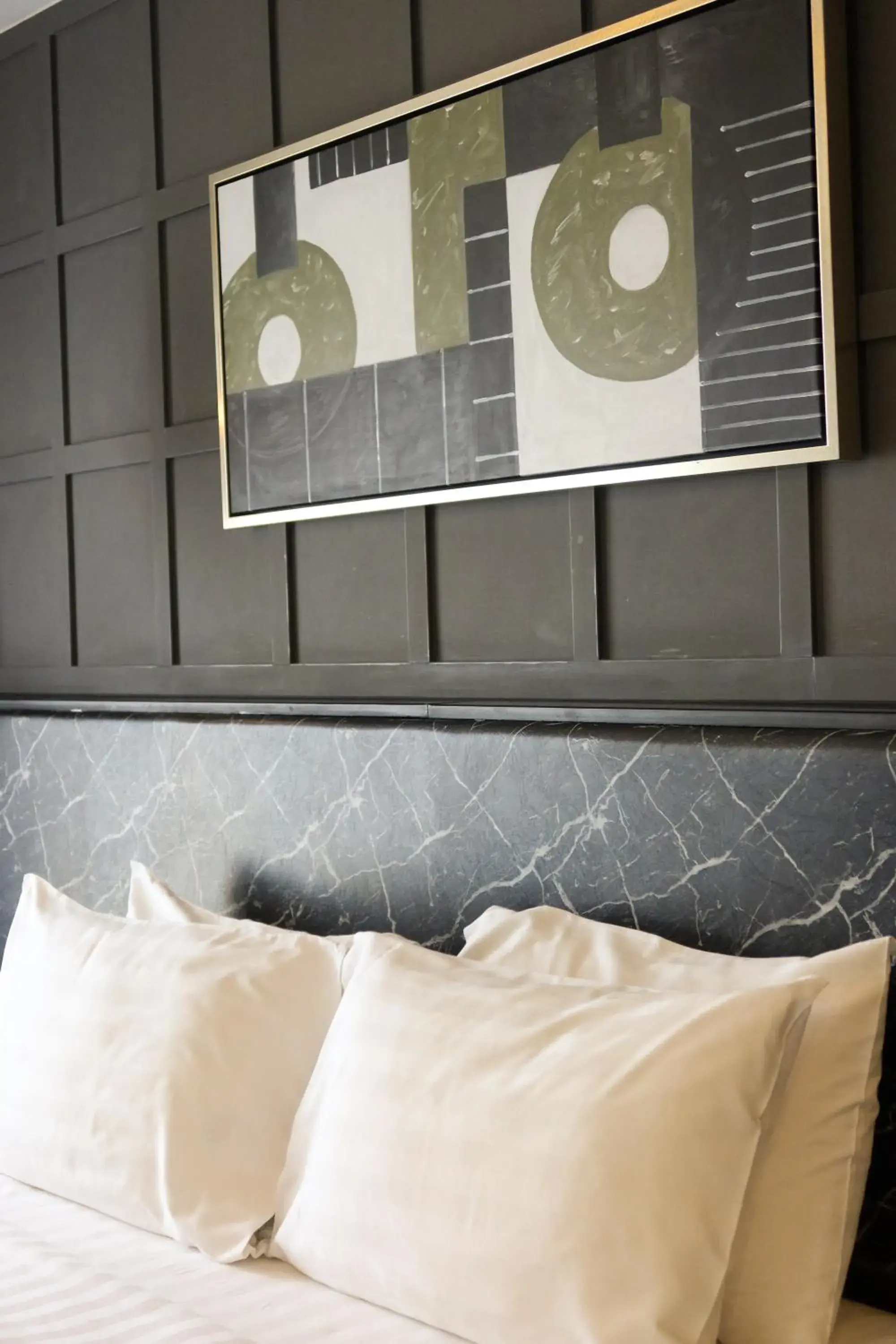 Bed in De Prime Rangnam Hotel Bed in De Prime Rangnam Hotel