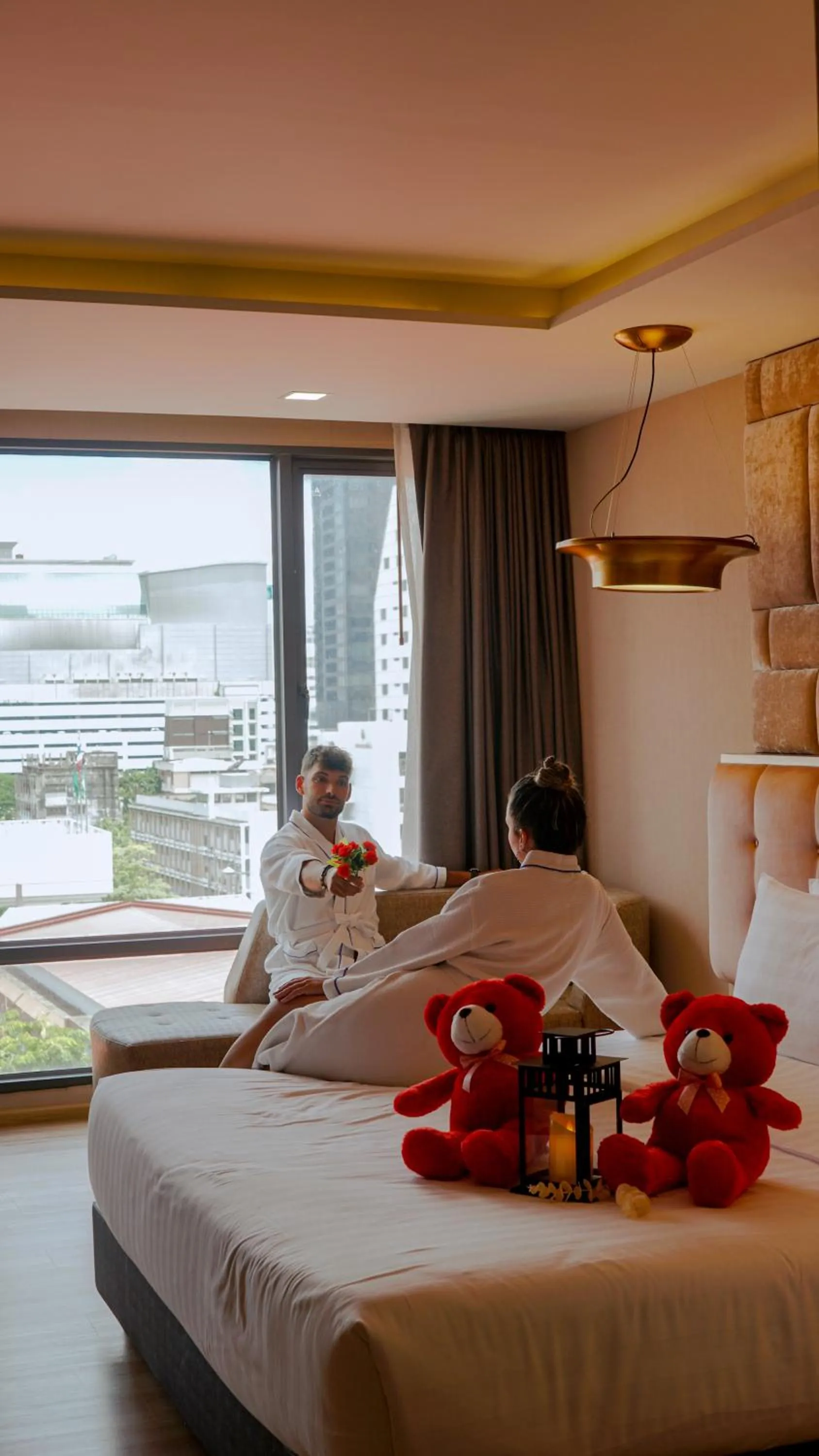 Bedroom, Bed in De Prime Rangnam Hotel