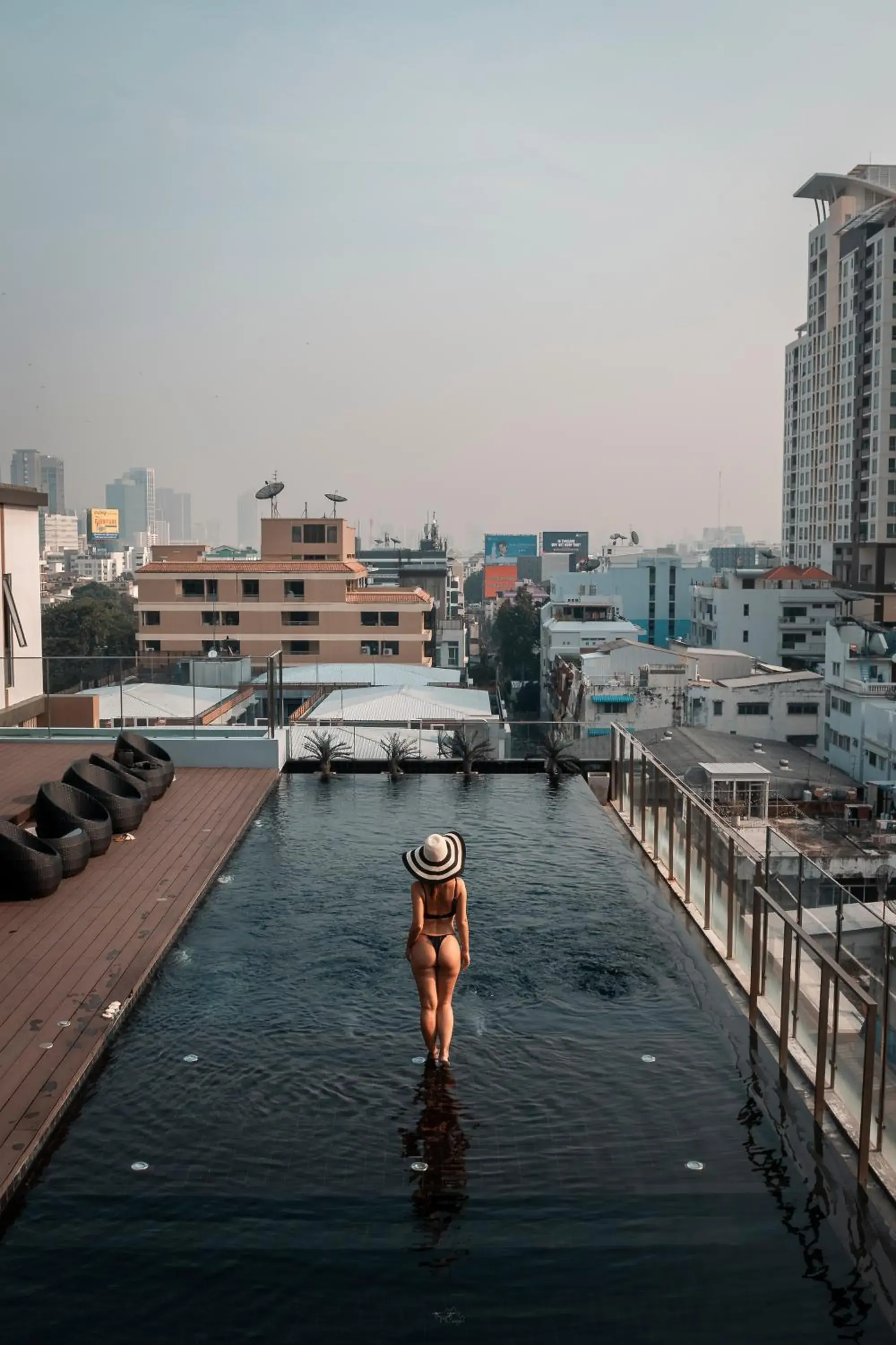 City view in De Prime Rangnam Hotel City view in De Prime Rangnam Hotel