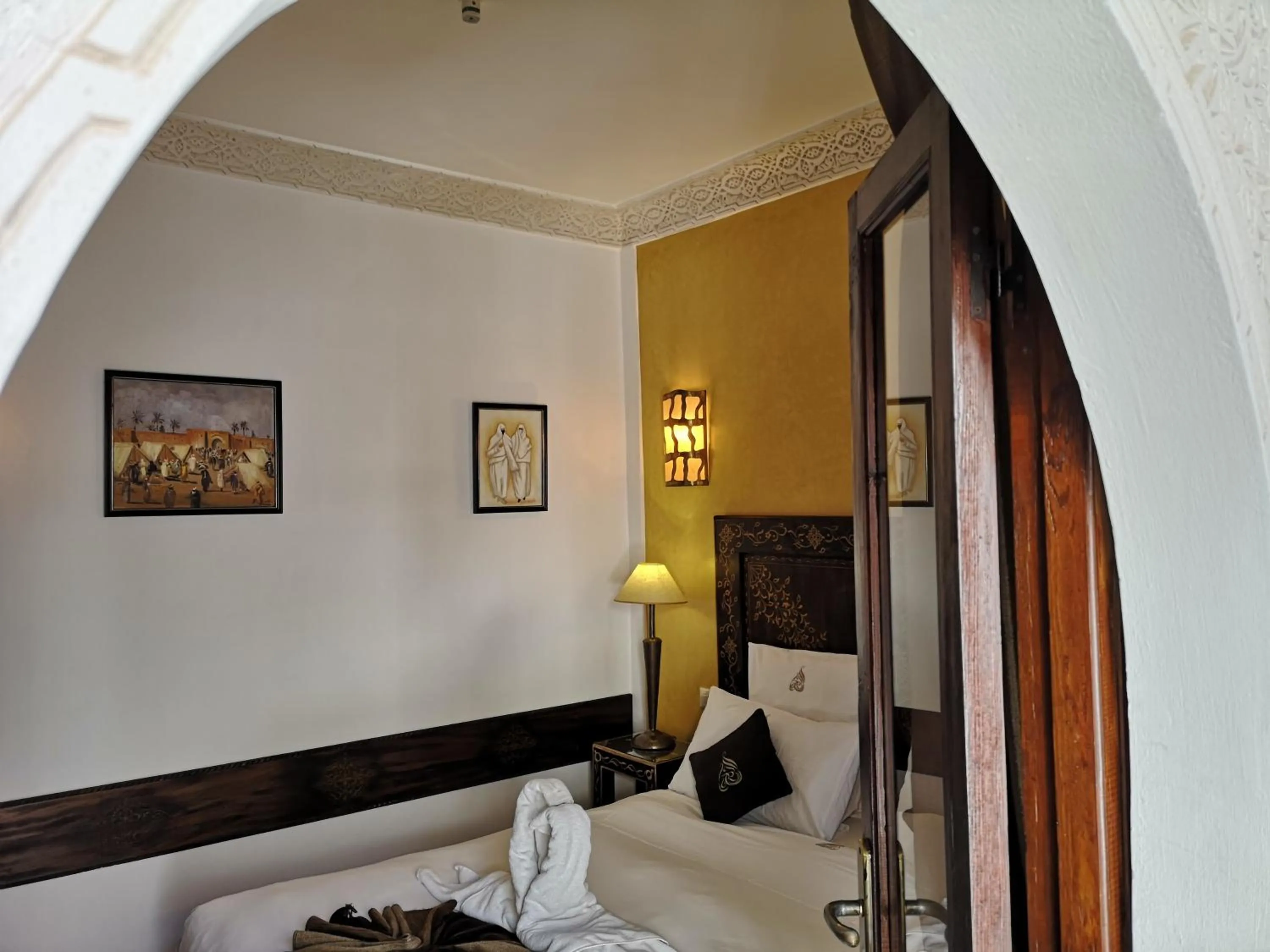 Bedroom, Bed in Riad Charme d'Orient Adults Only