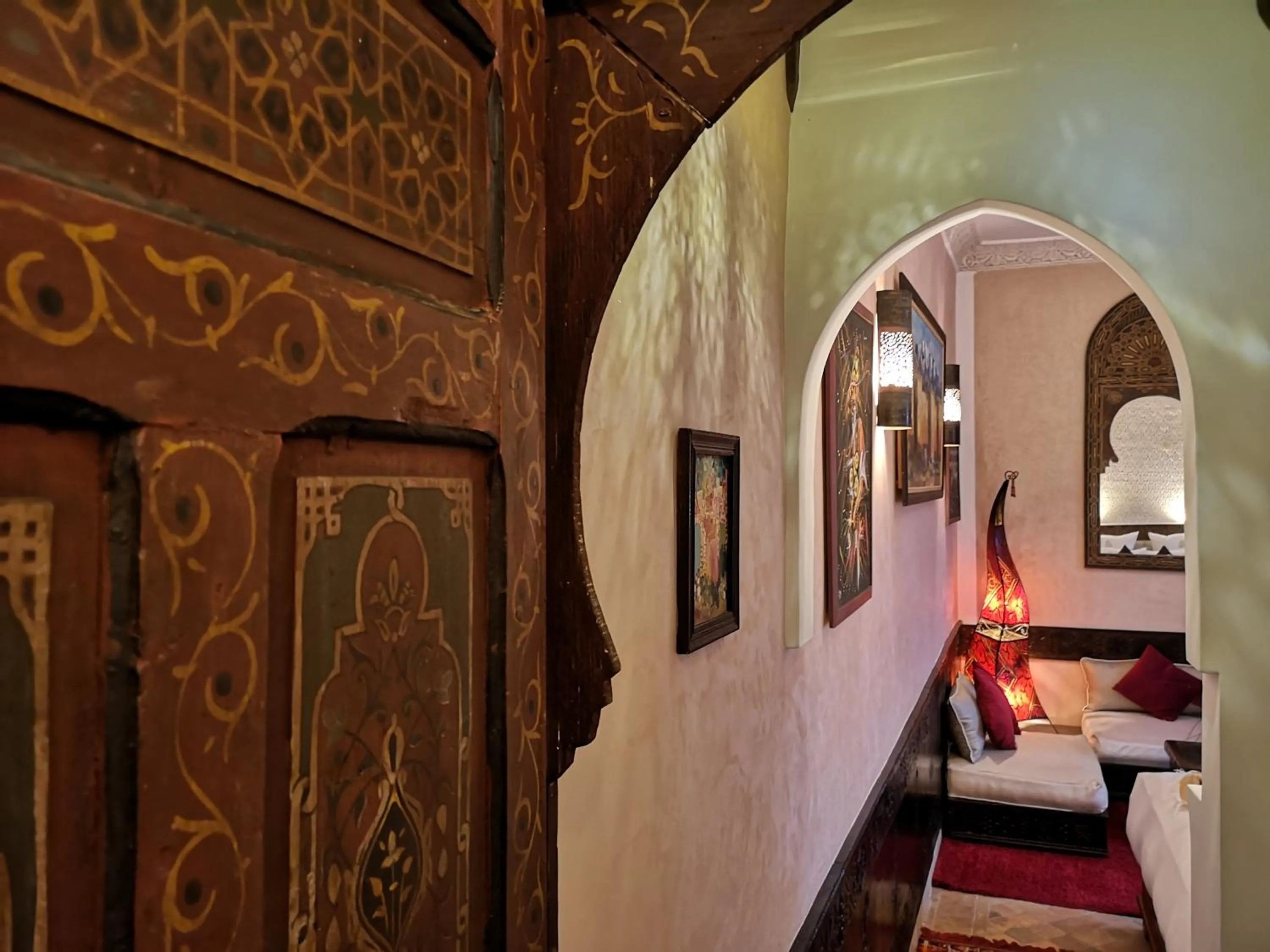 Bedroom, Bed in Riad Charme d'Orient Adults Only