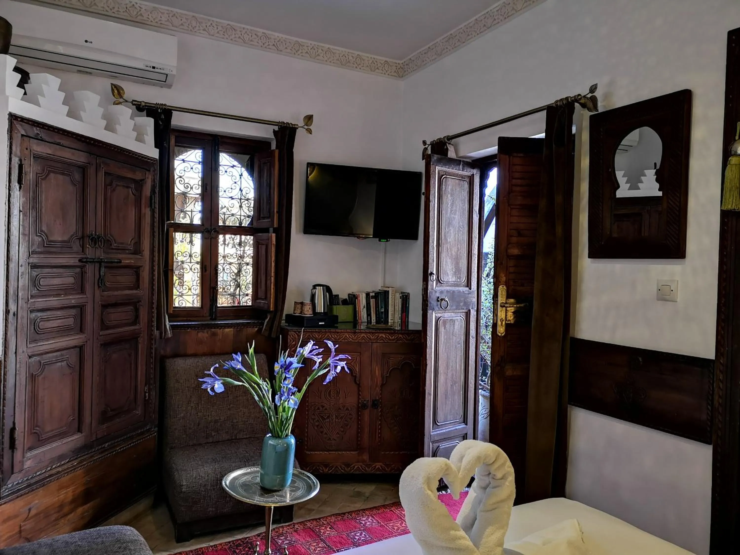 Living room in Riad Charme d'Orient Adults Only