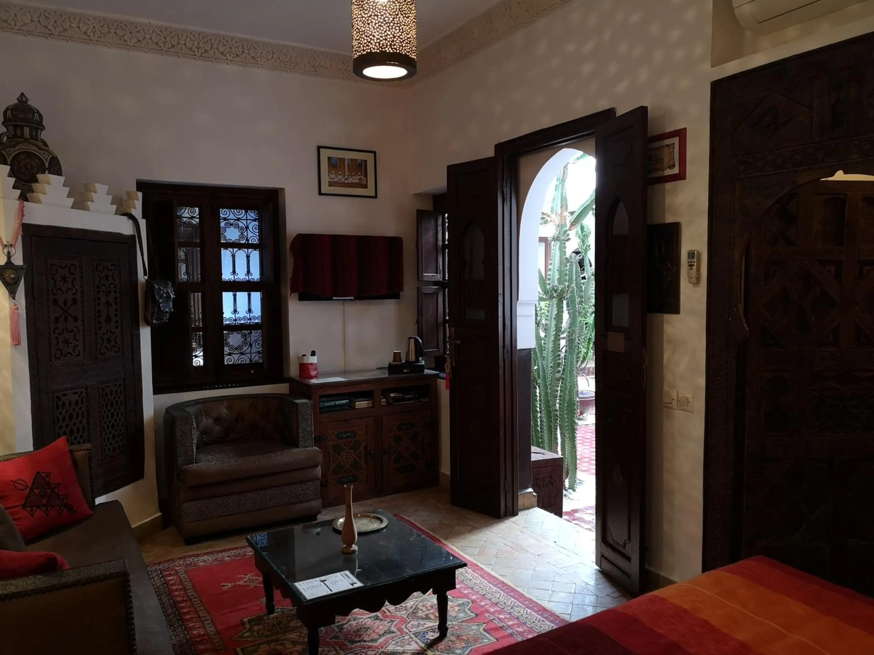 Living room in Riad Charme d'Orient Adults Only