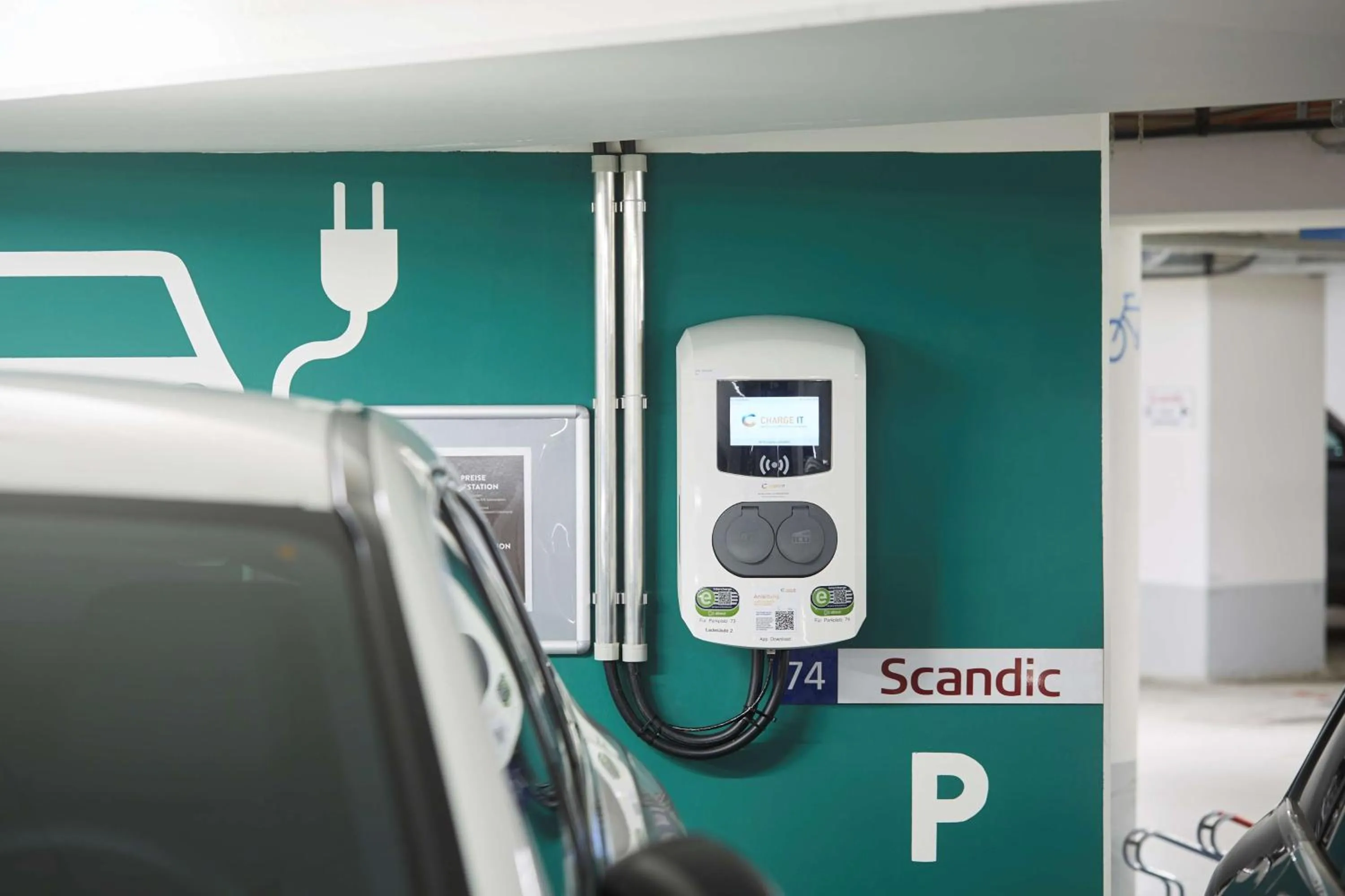 Property building in Scandic Hamburg Emporio