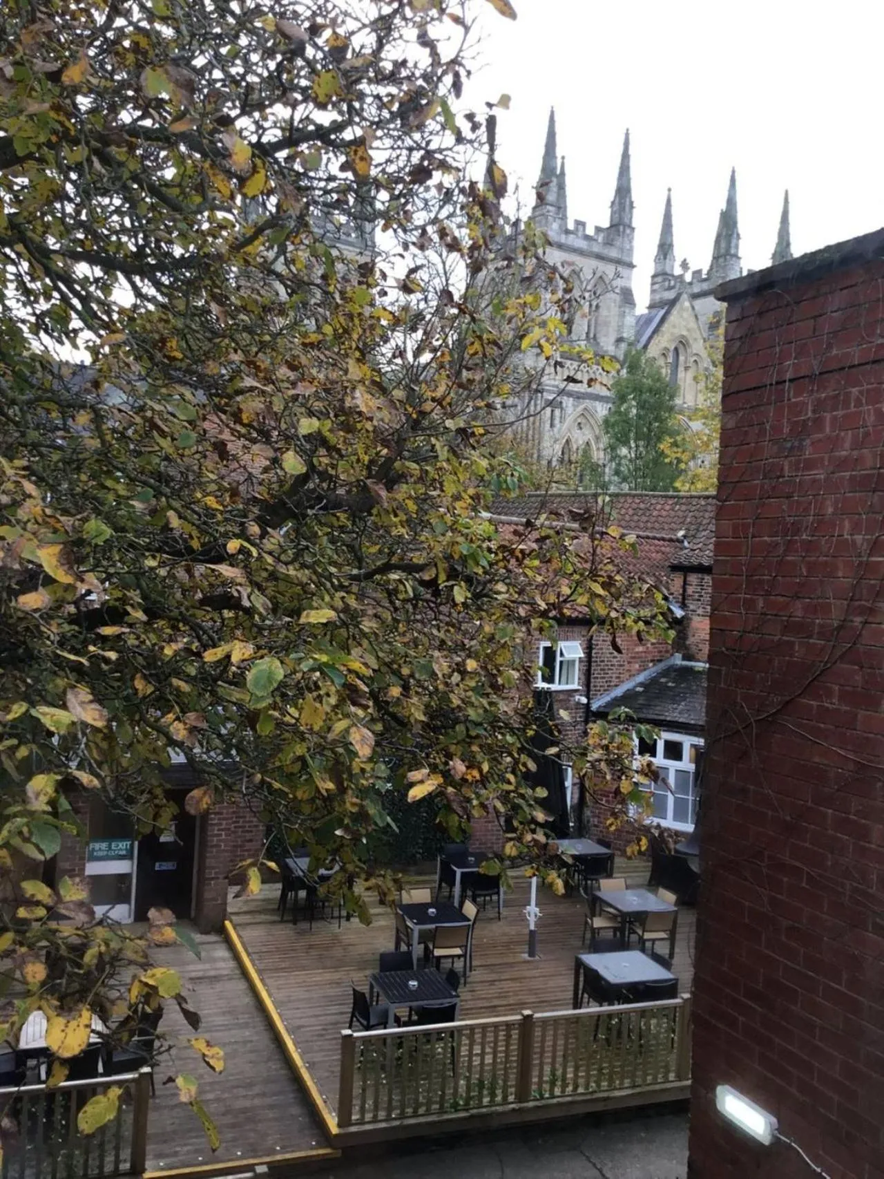 Balcony/Terrace in The George Inn