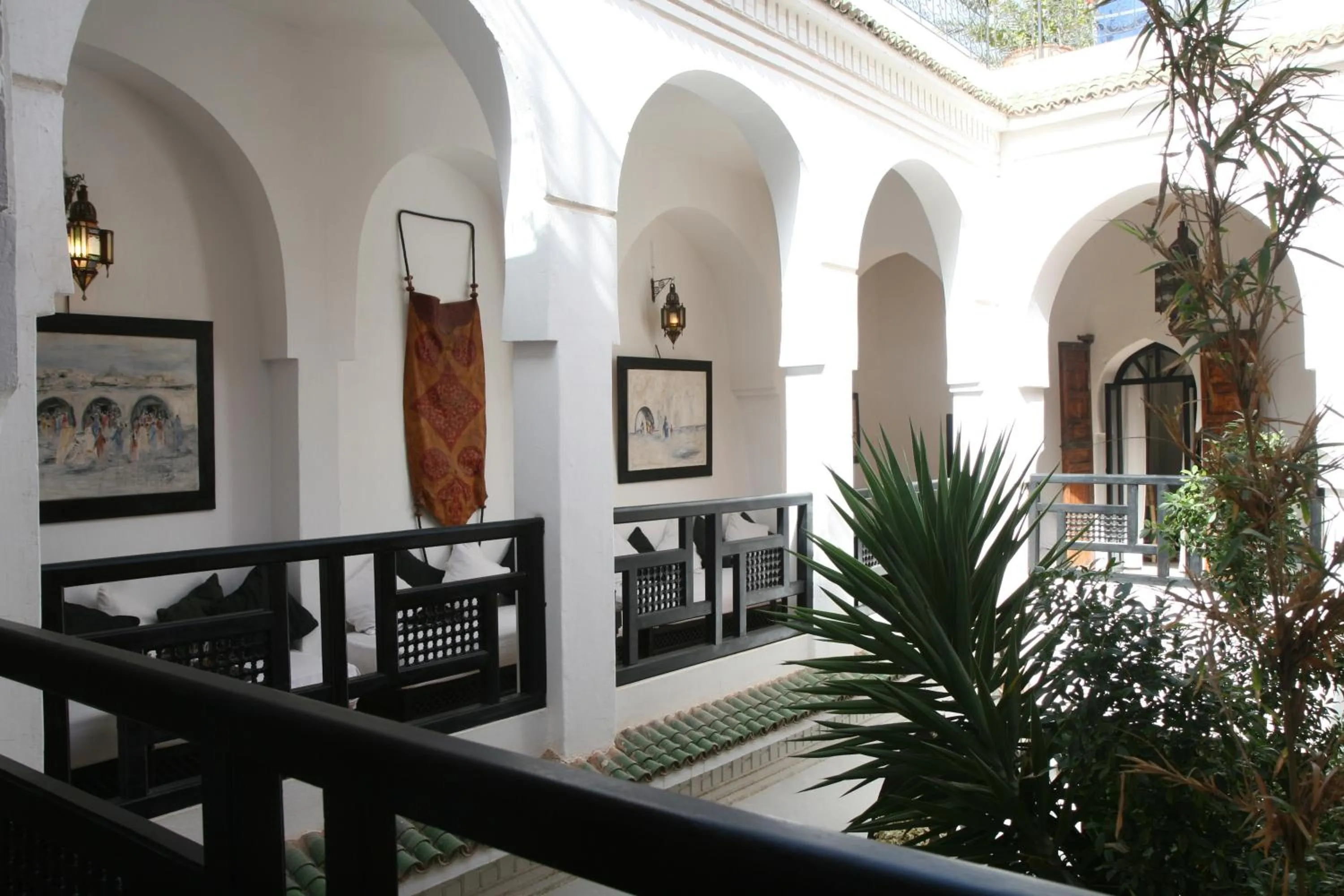 Balcony/Terrace in Riad Spa Dar Nimbus