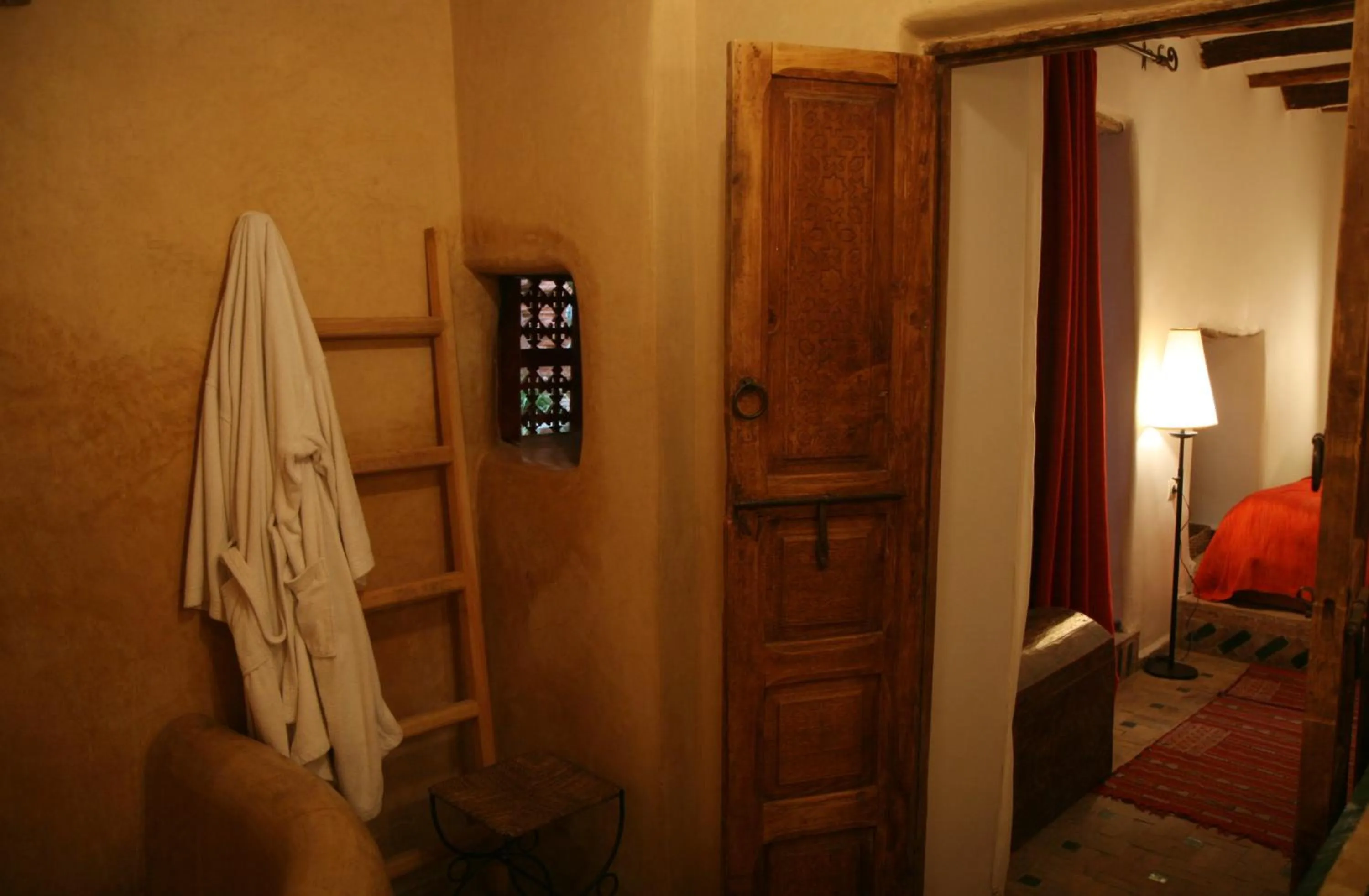 Bathroom, Bed in Riad Spa Dar Nimbus