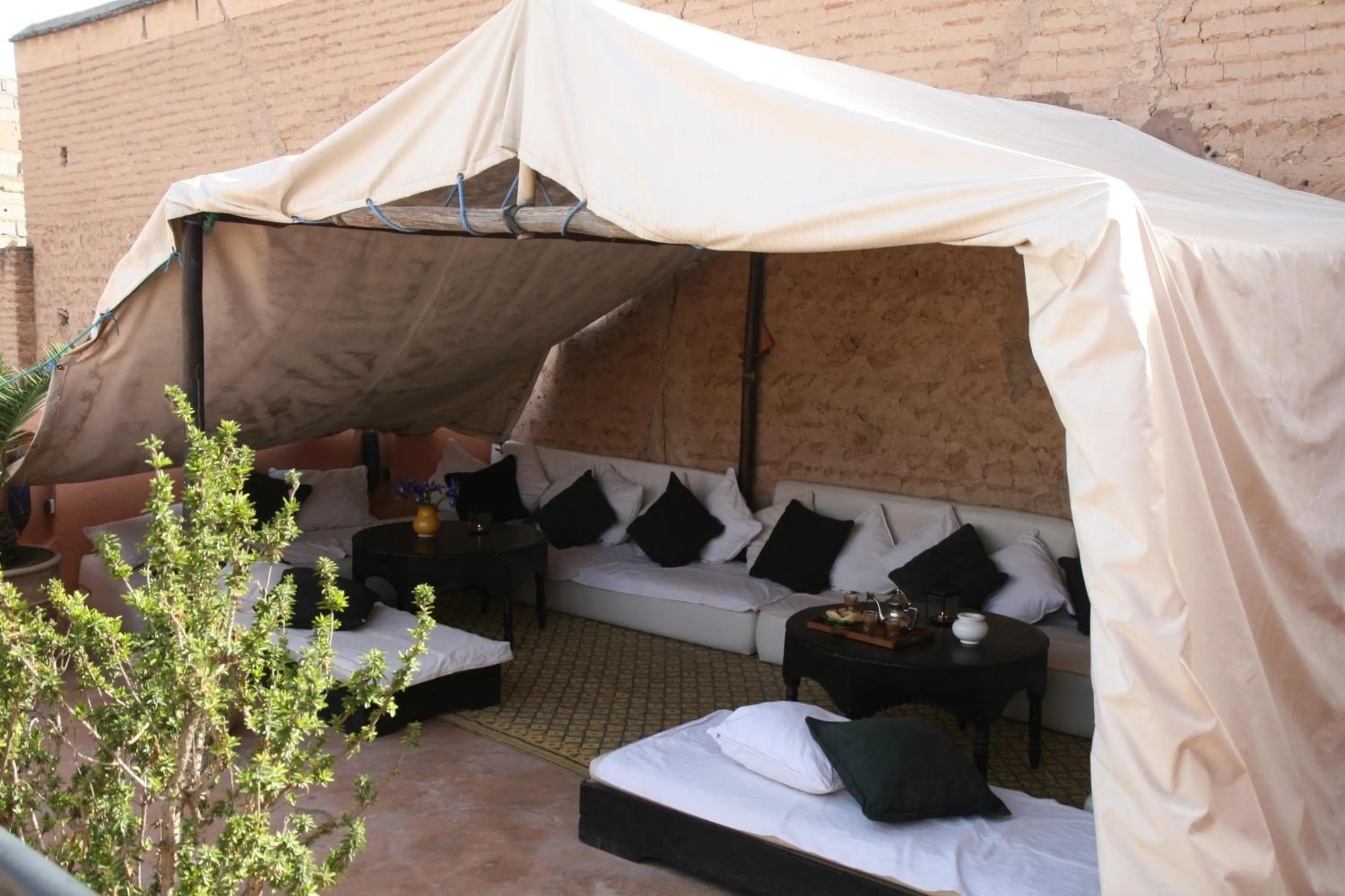 Balcony/Terrace in Riad Spa Dar Nimbus