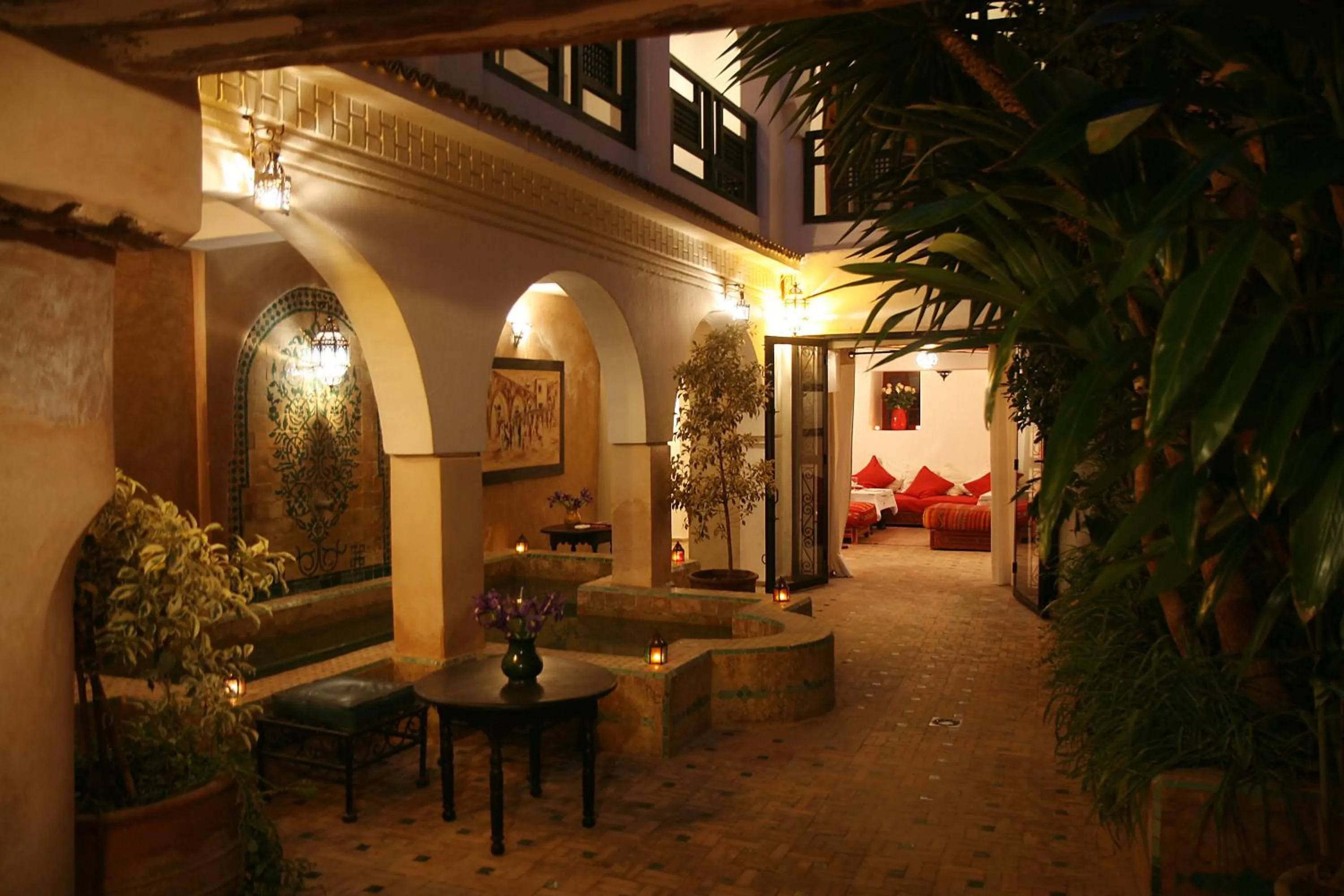 Decorative detail in Riad Spa Dar Nimbus