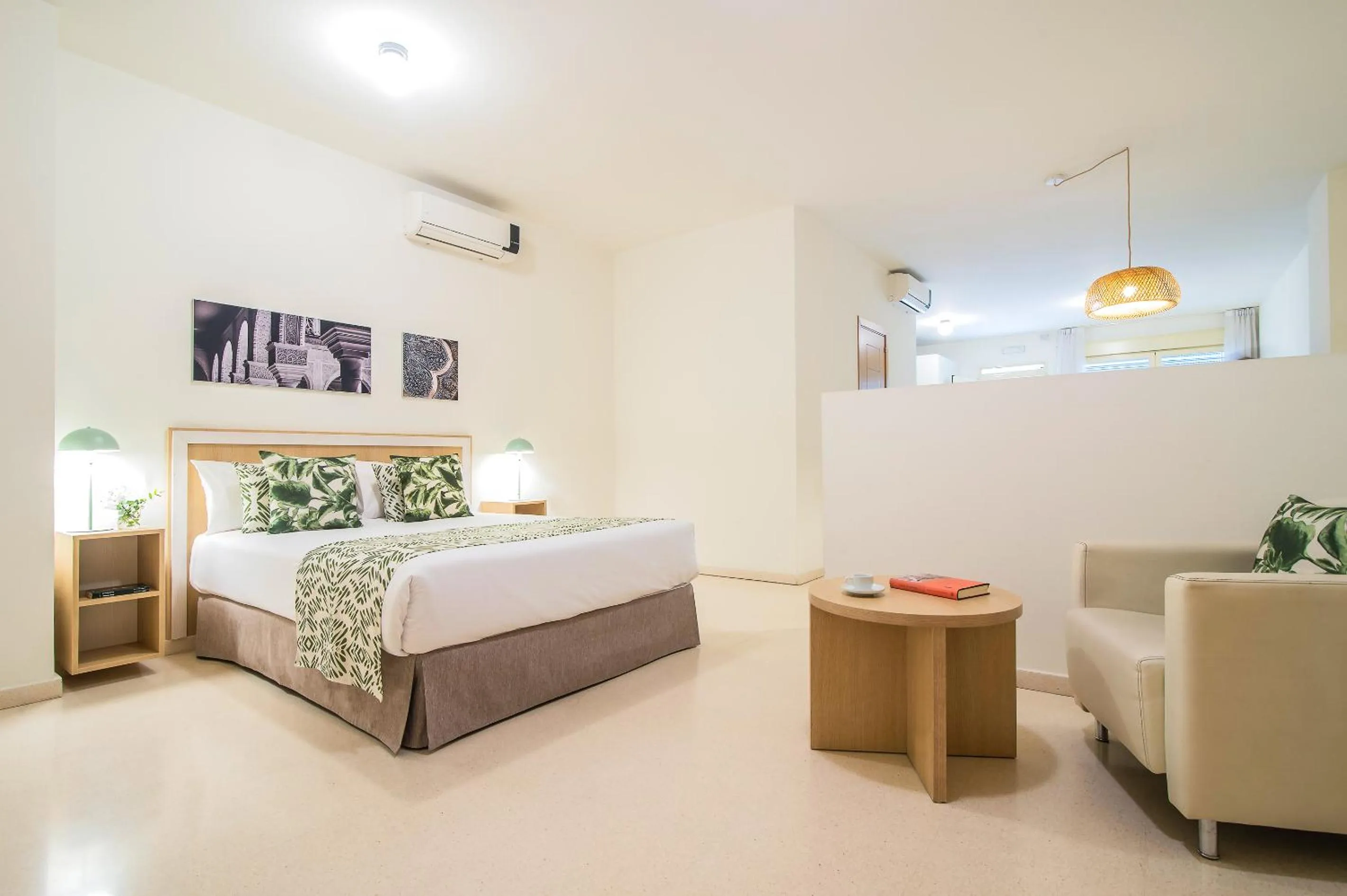 Bed in Pierre & Vacances Sevilla