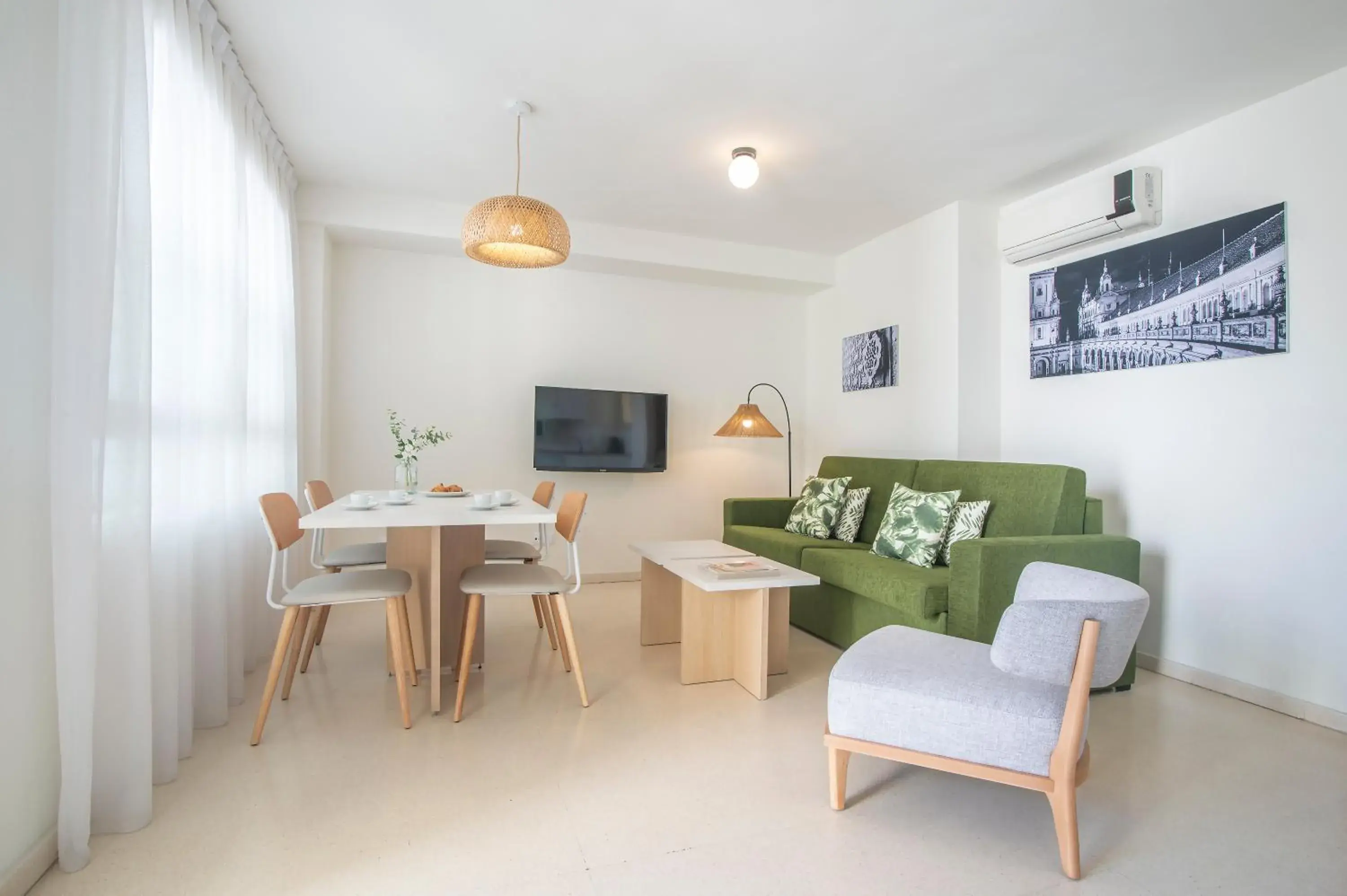 Living room in Pierre & Vacances Sevilla Living room in Pierre & Vacances Sevilla