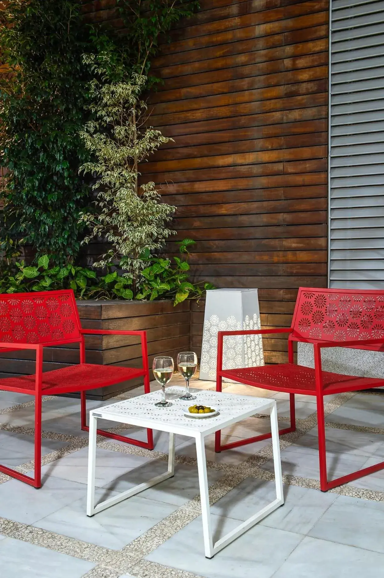 Patio in Pierre & Vacances Sevilla Patio in Pierre & Vacances Sevilla