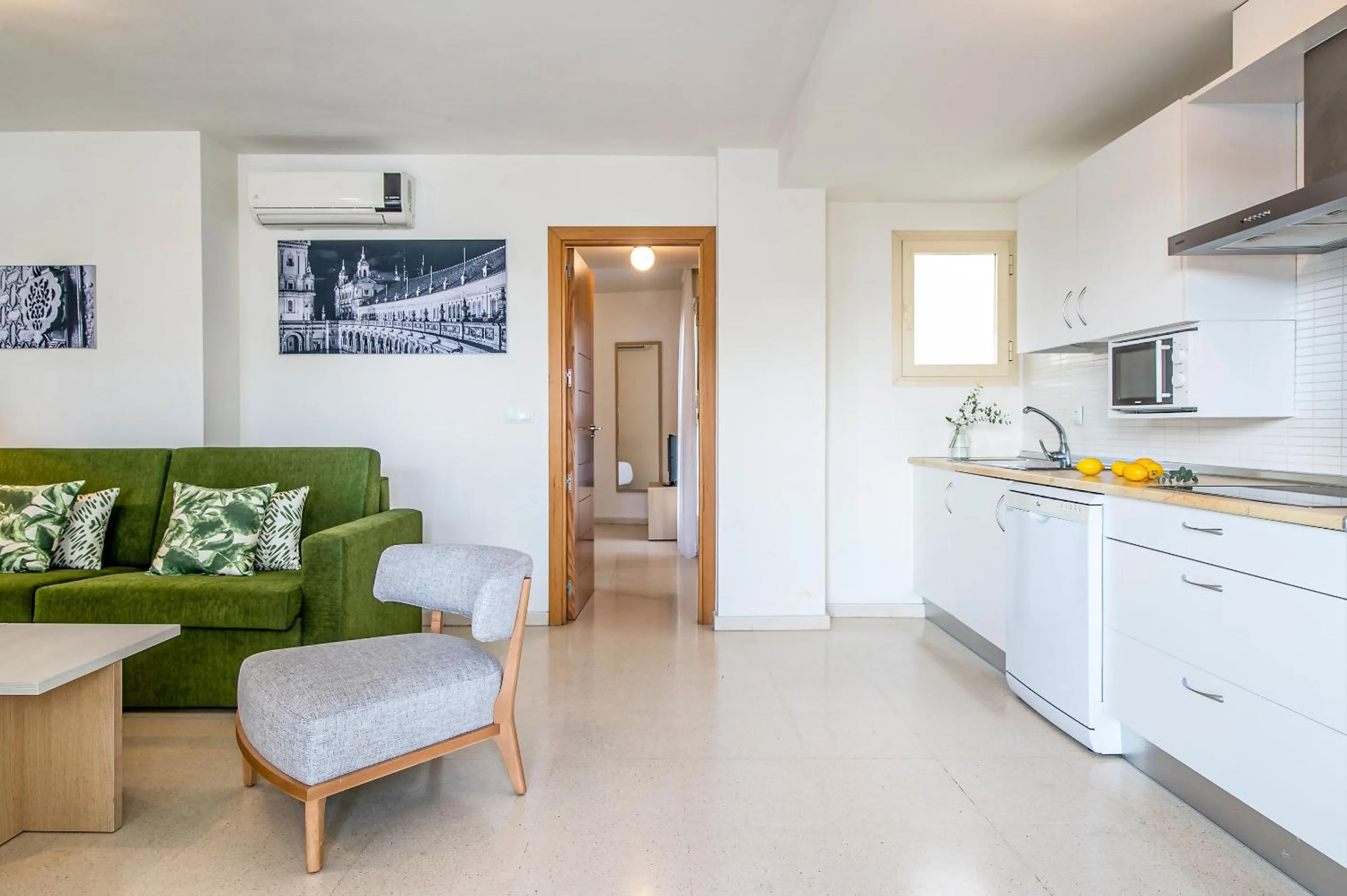 kitchen in Pierre & Vacances Sevilla