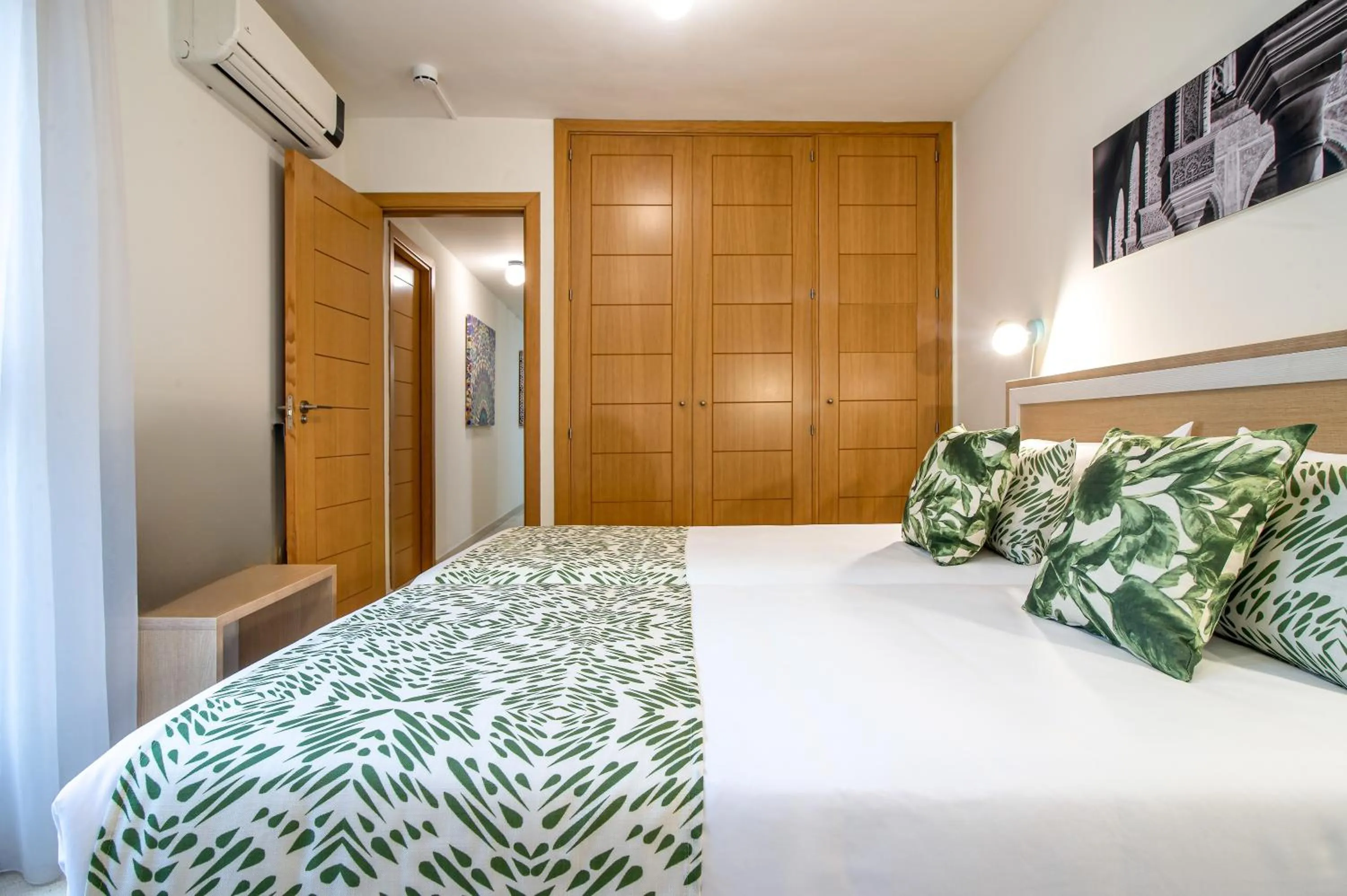 Bed in Pierre & Vacances Sevilla