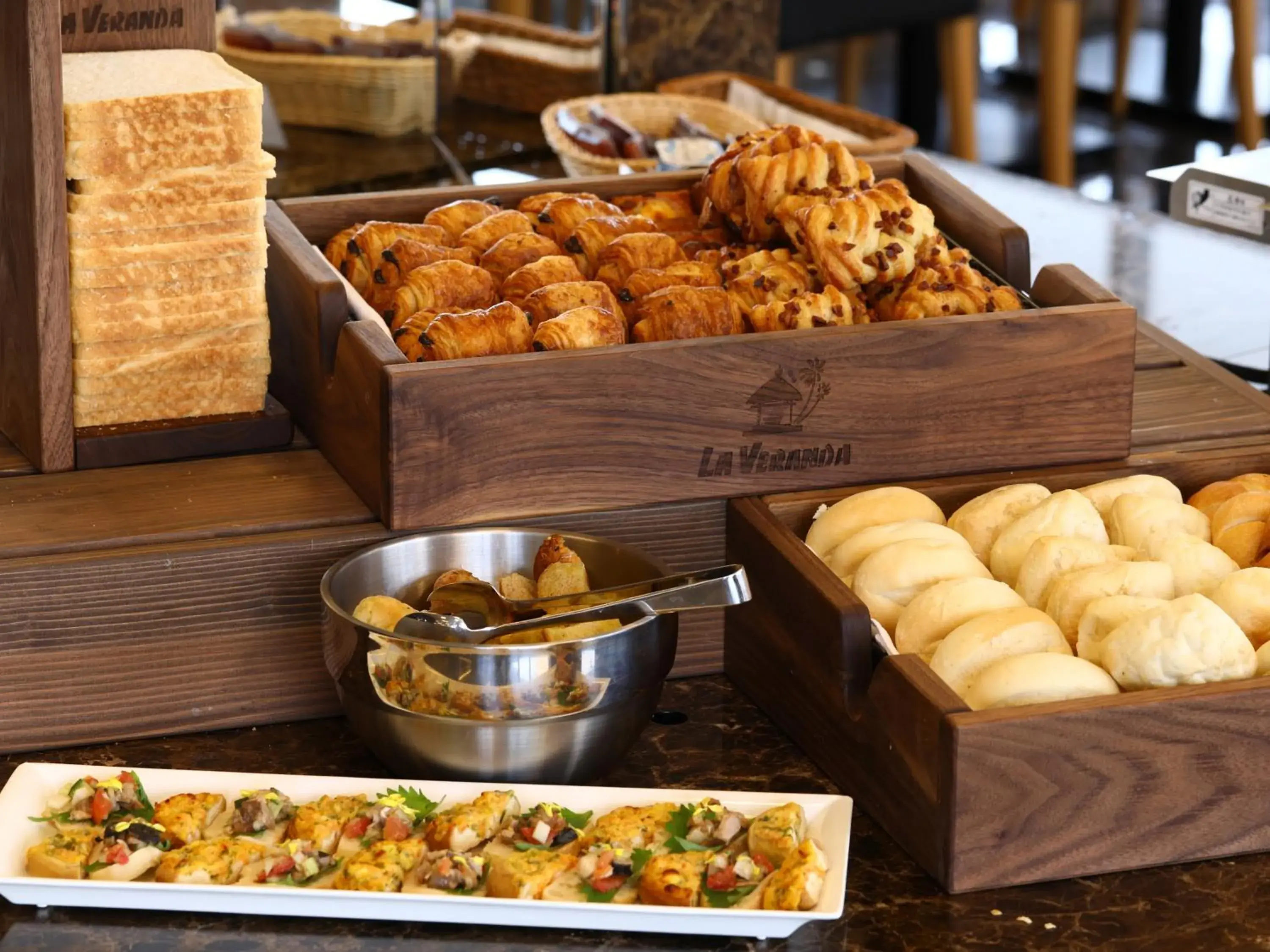 Buffet breakfast in APA Hotel & Resort Yokohama Bay Tower Buffet breakfast in APA Hotel & Resort Yokohama Bay Tower