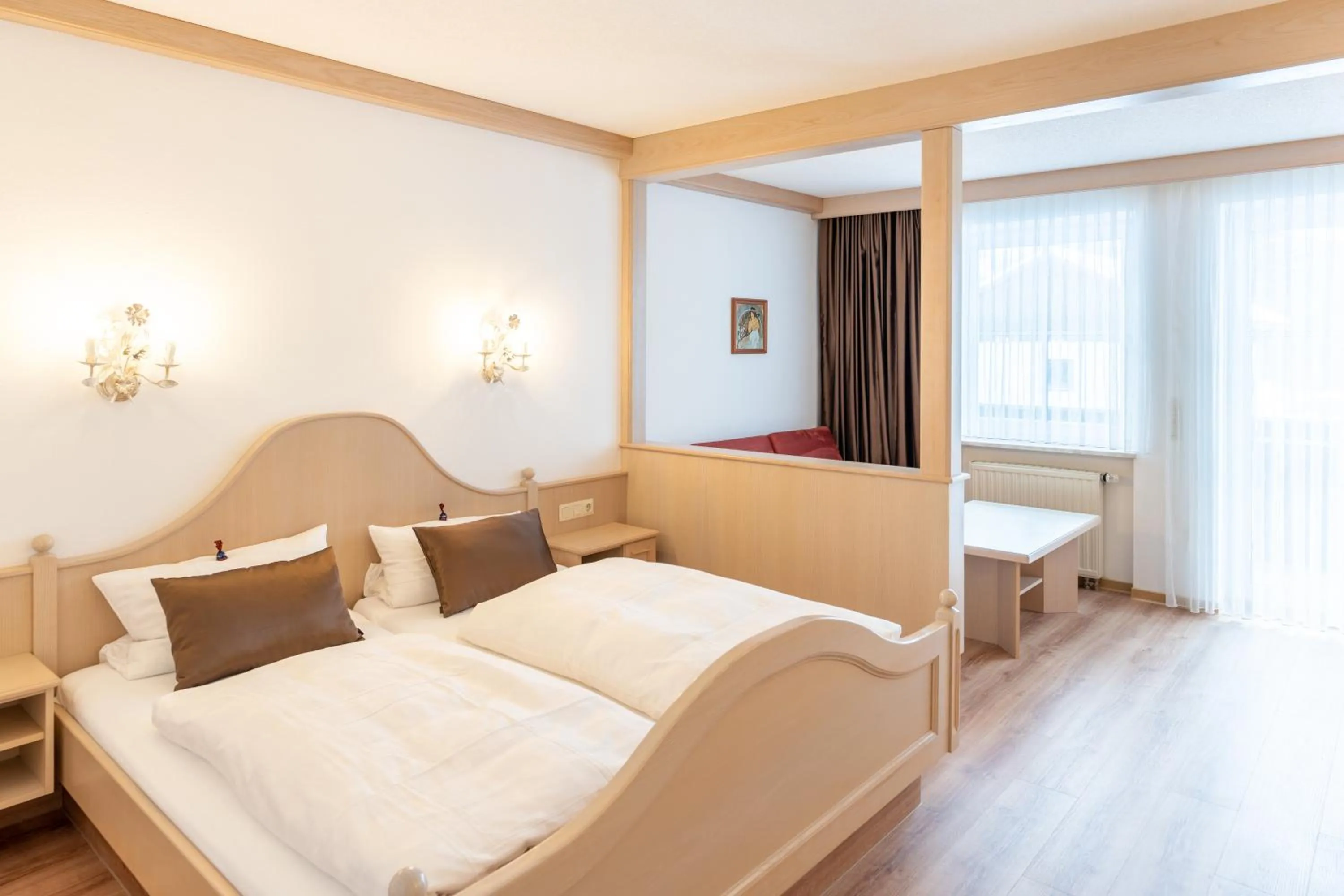 Photo of the whole room, Bed in Hotel Eisensteiner Hof