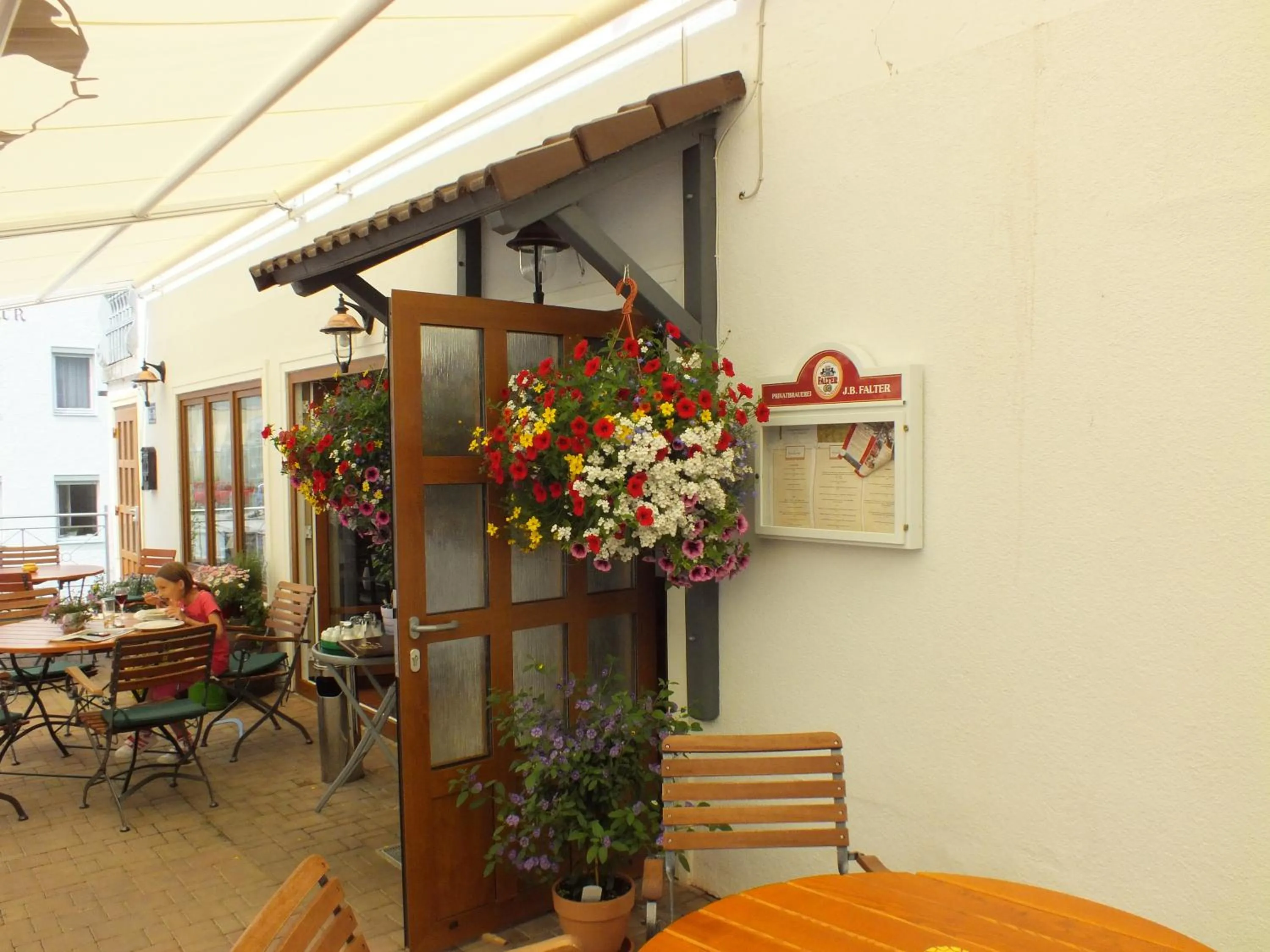 Patio in Hotel Eisensteiner Hof