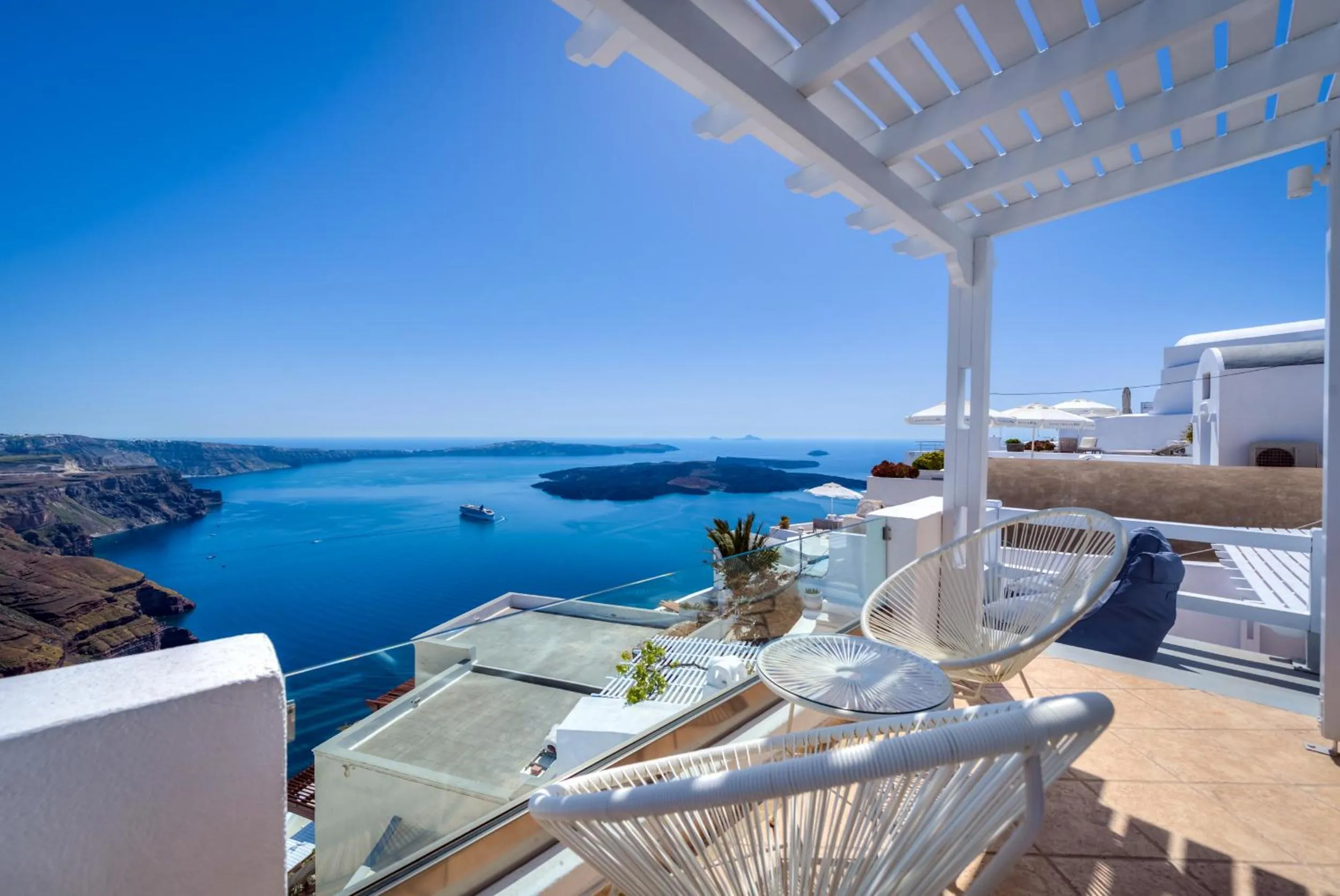 Balcony/Terrace in Nefeli Homes - Adults Only