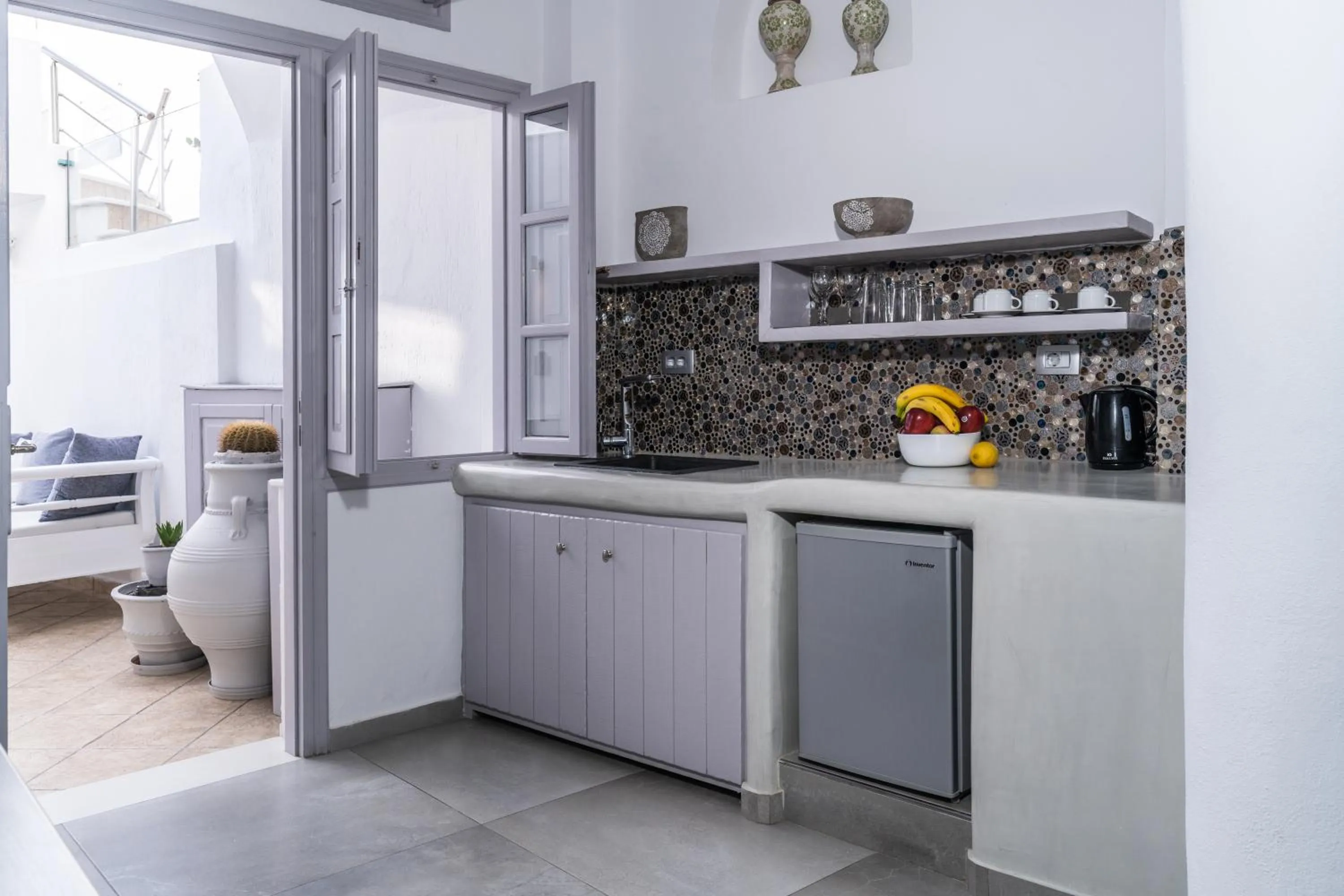 Kitchen or kitchenette in Nefeli Homes - Adults Only