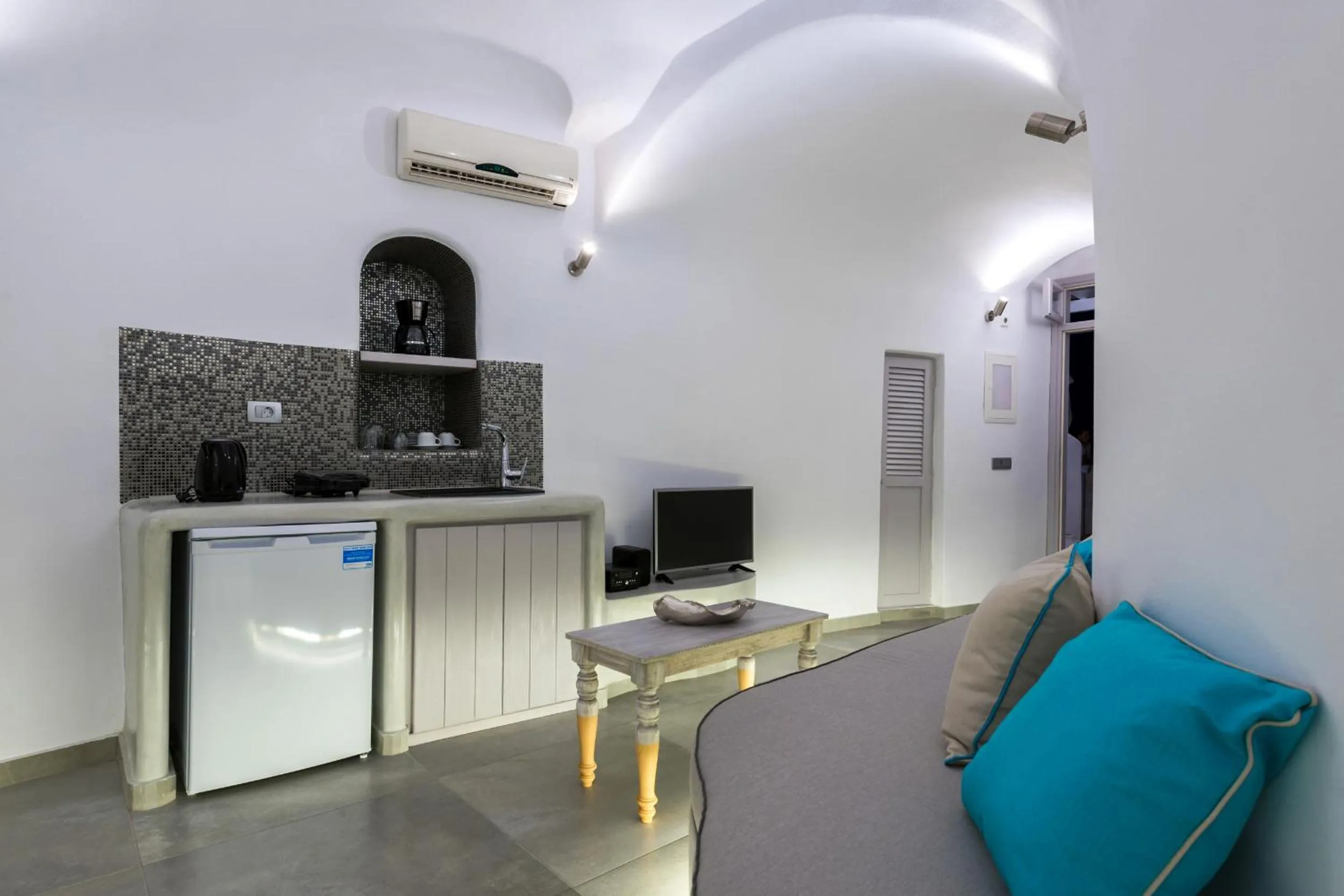 Kitchen or kitchenette in Nefeli Homes - Adults Only