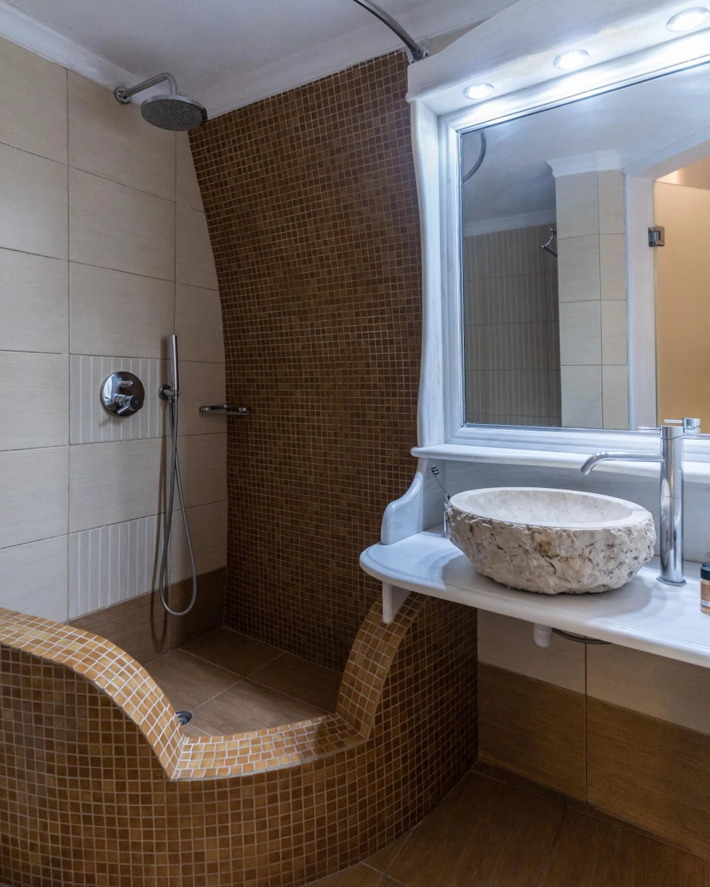Bathroom in Nefeli Homes - Adults Only