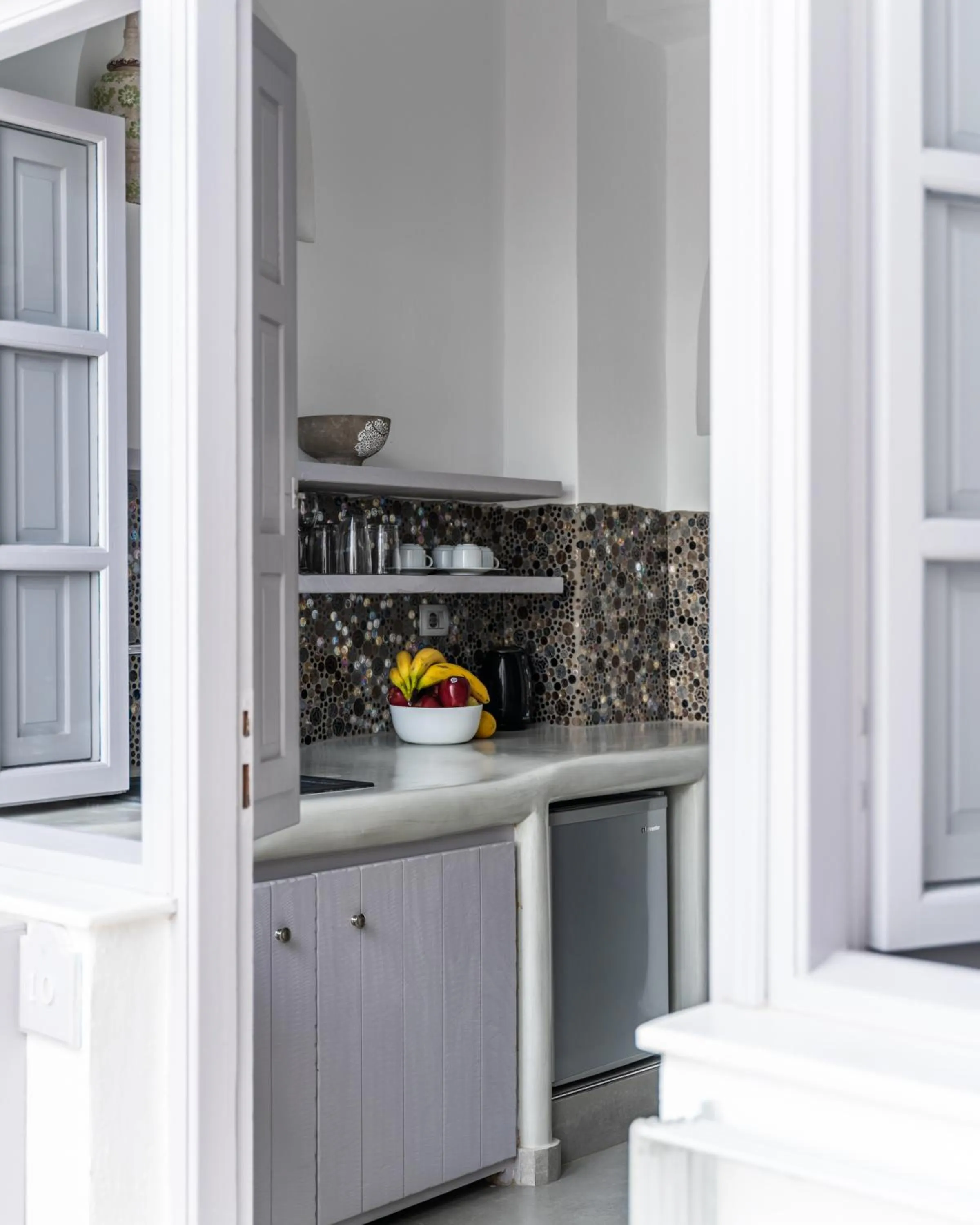 Kitchen or kitchenette in Nefeli Homes - Adults Only