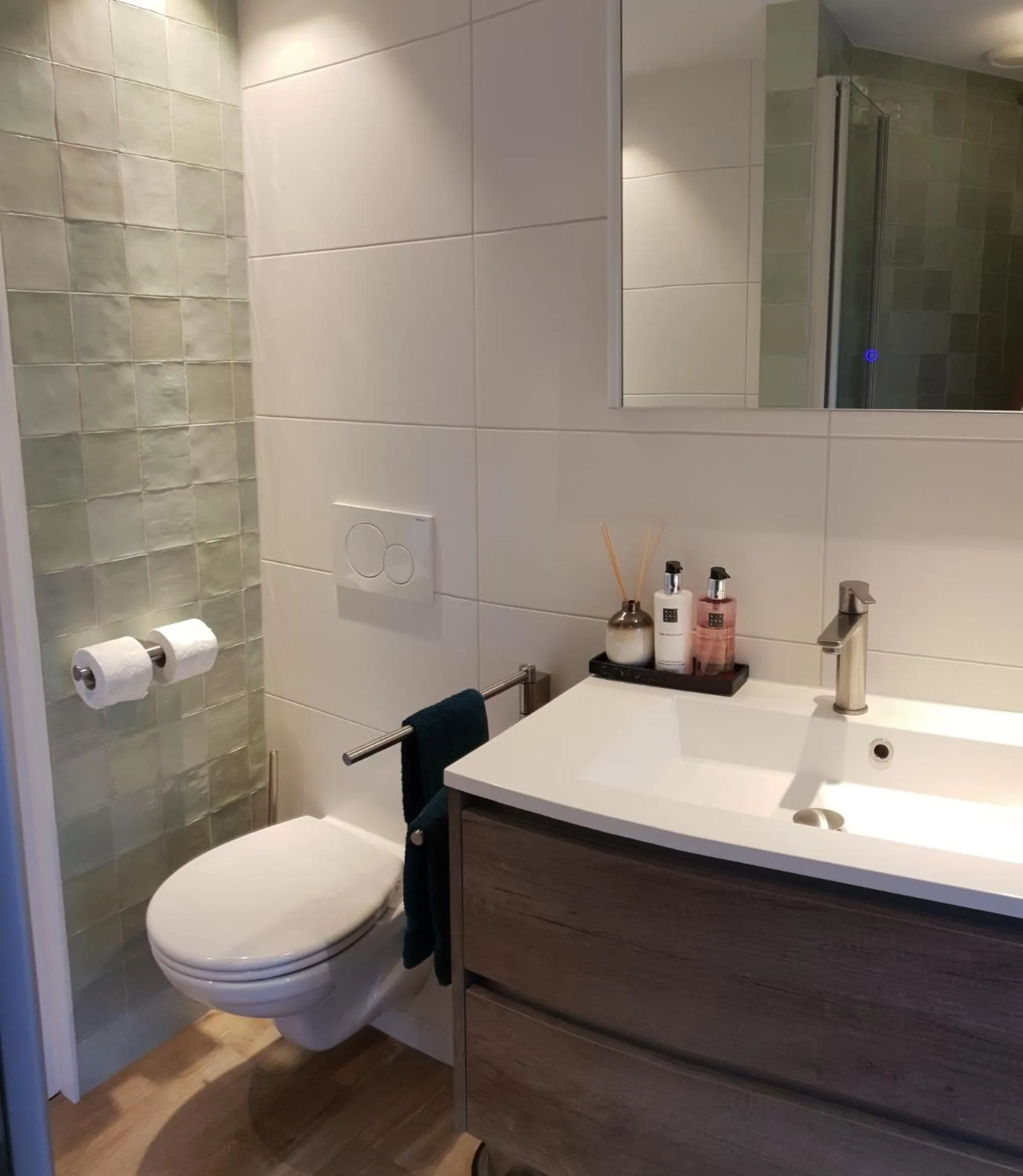 Toilet in Canal view suite