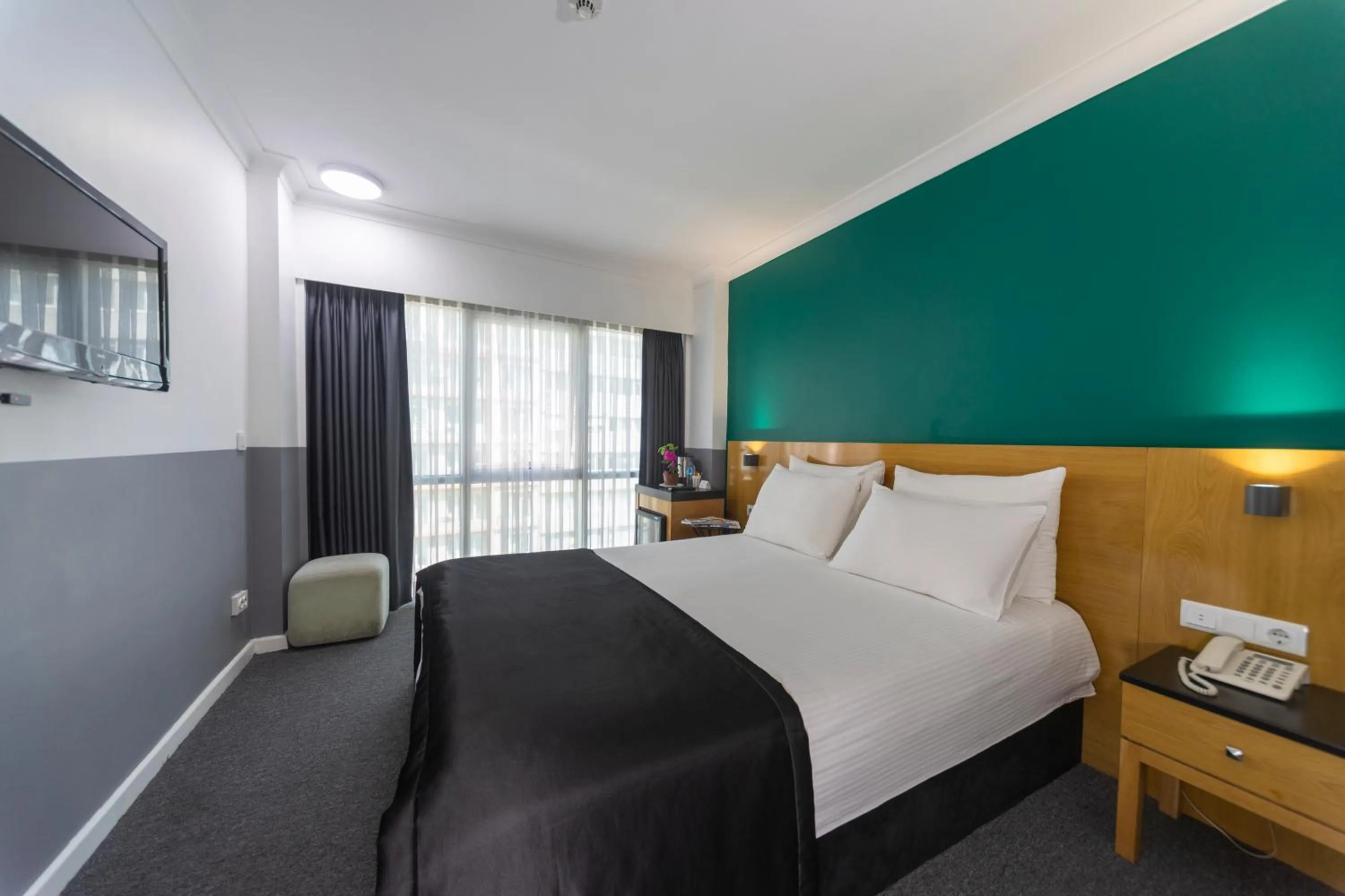 Bed in Istanbul Box Hotel