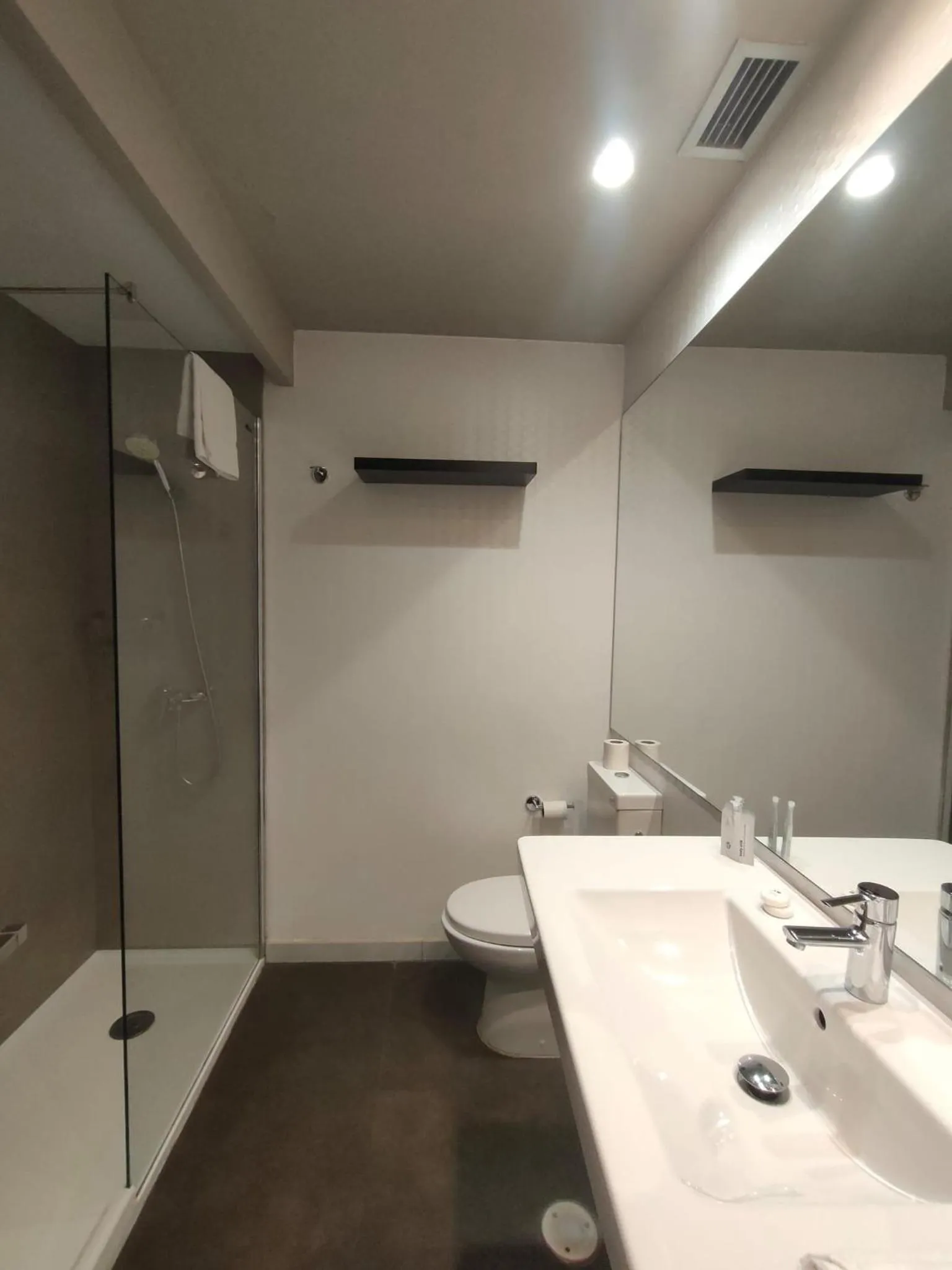 Shower in Hotel Igeretxe