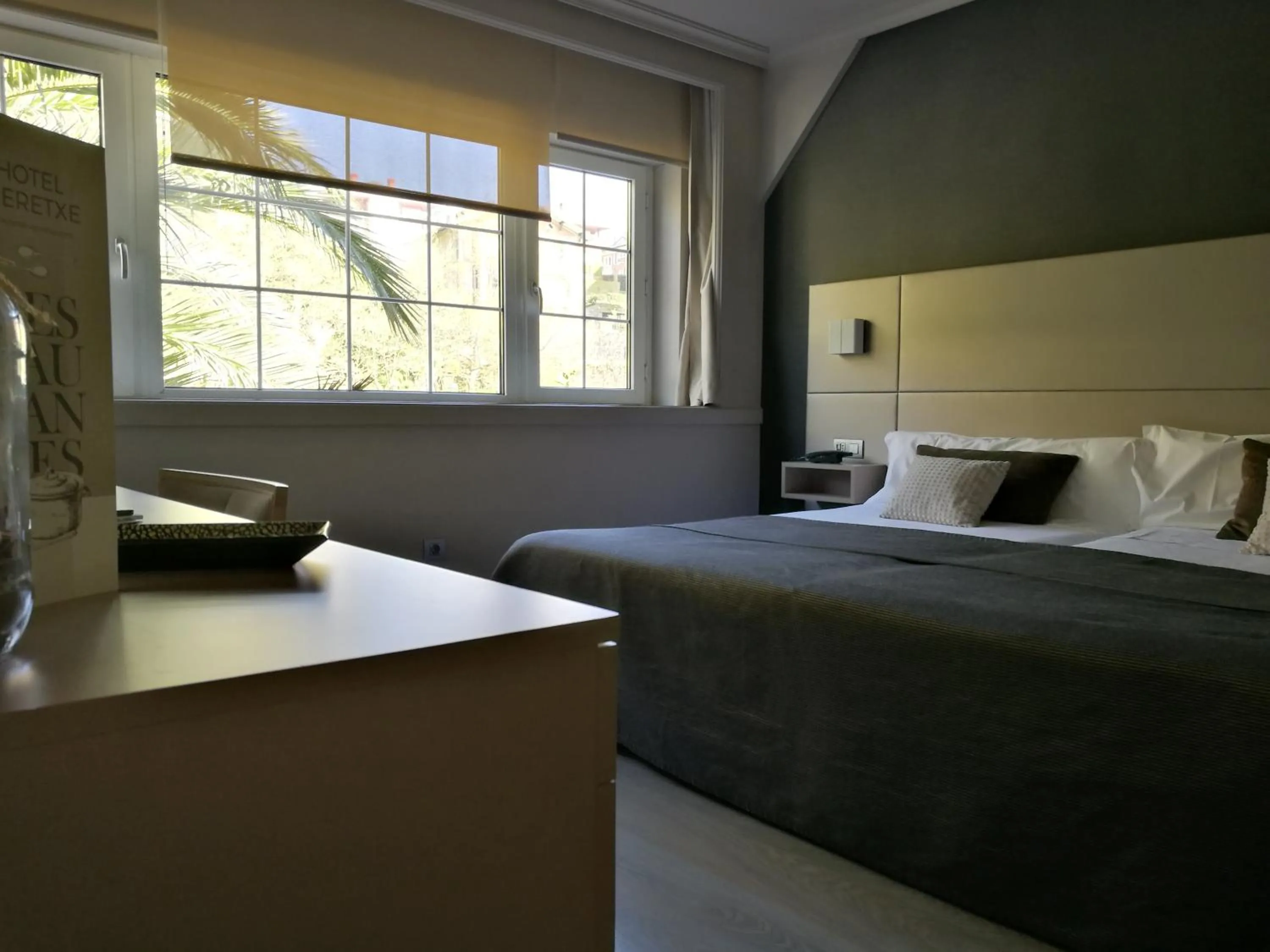 Bed in Hotel Igeretxe