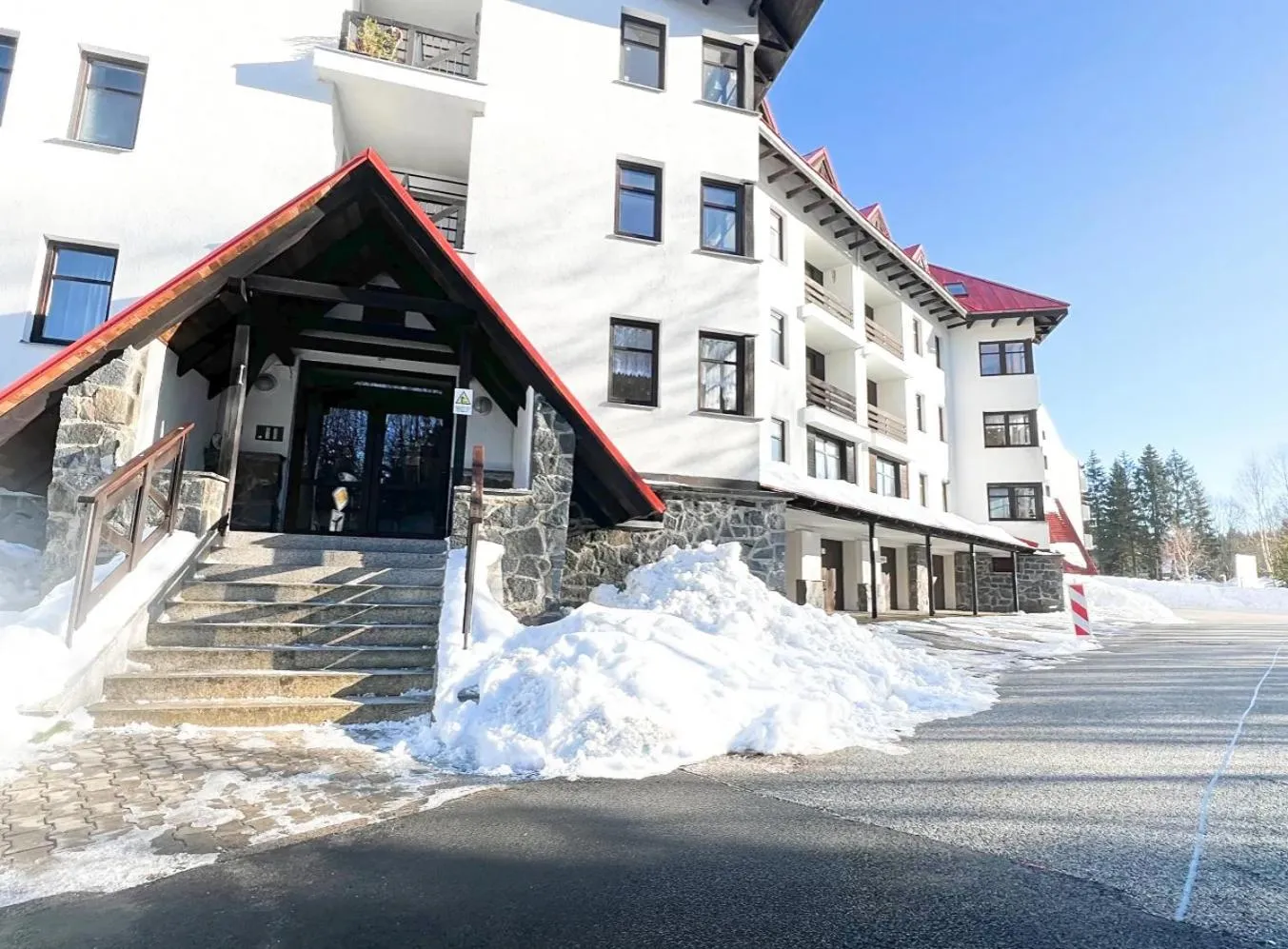 Facade/entrance in Apartmán SKOK