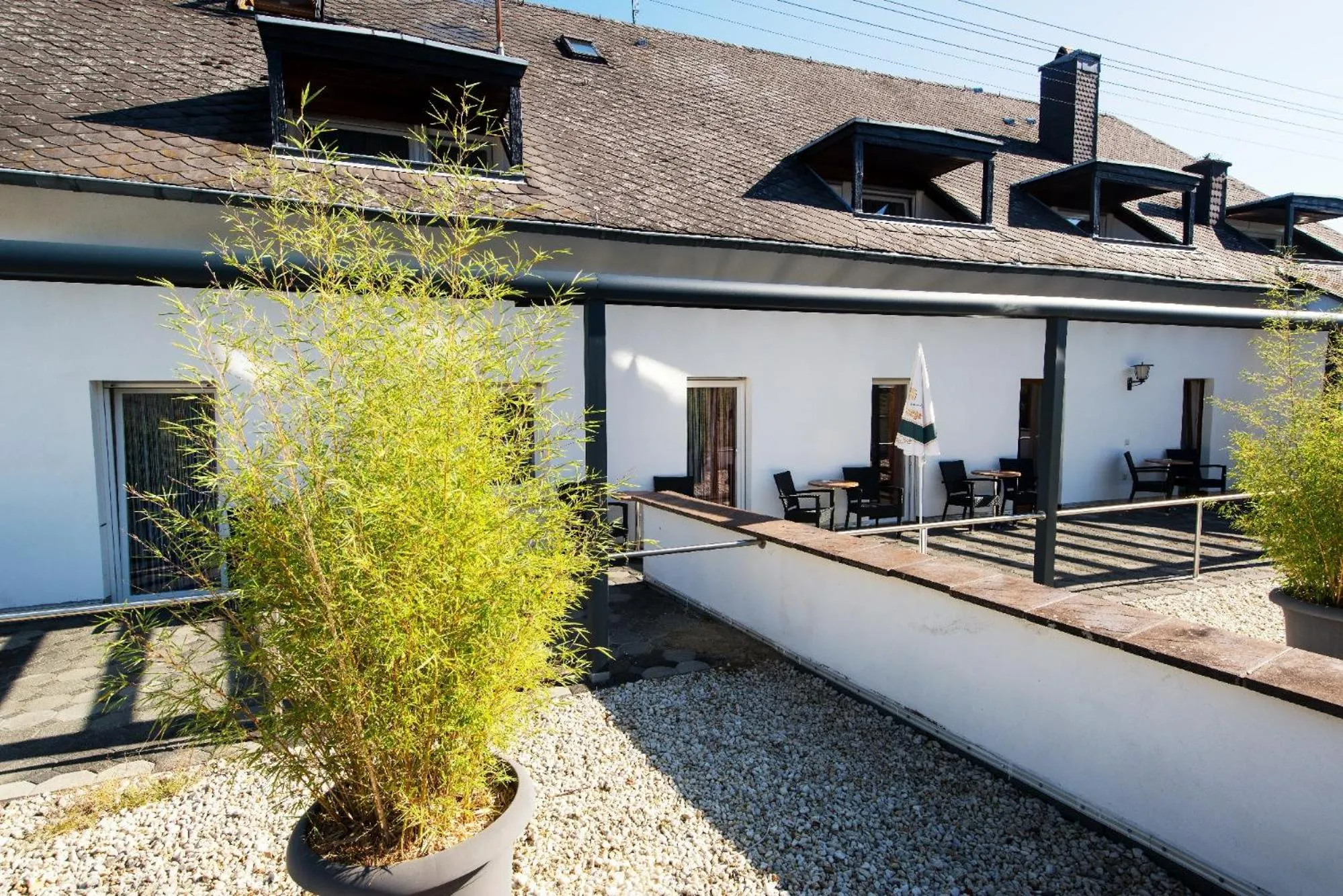 Balcony/Terrace in Hotel Weinhaus Weis