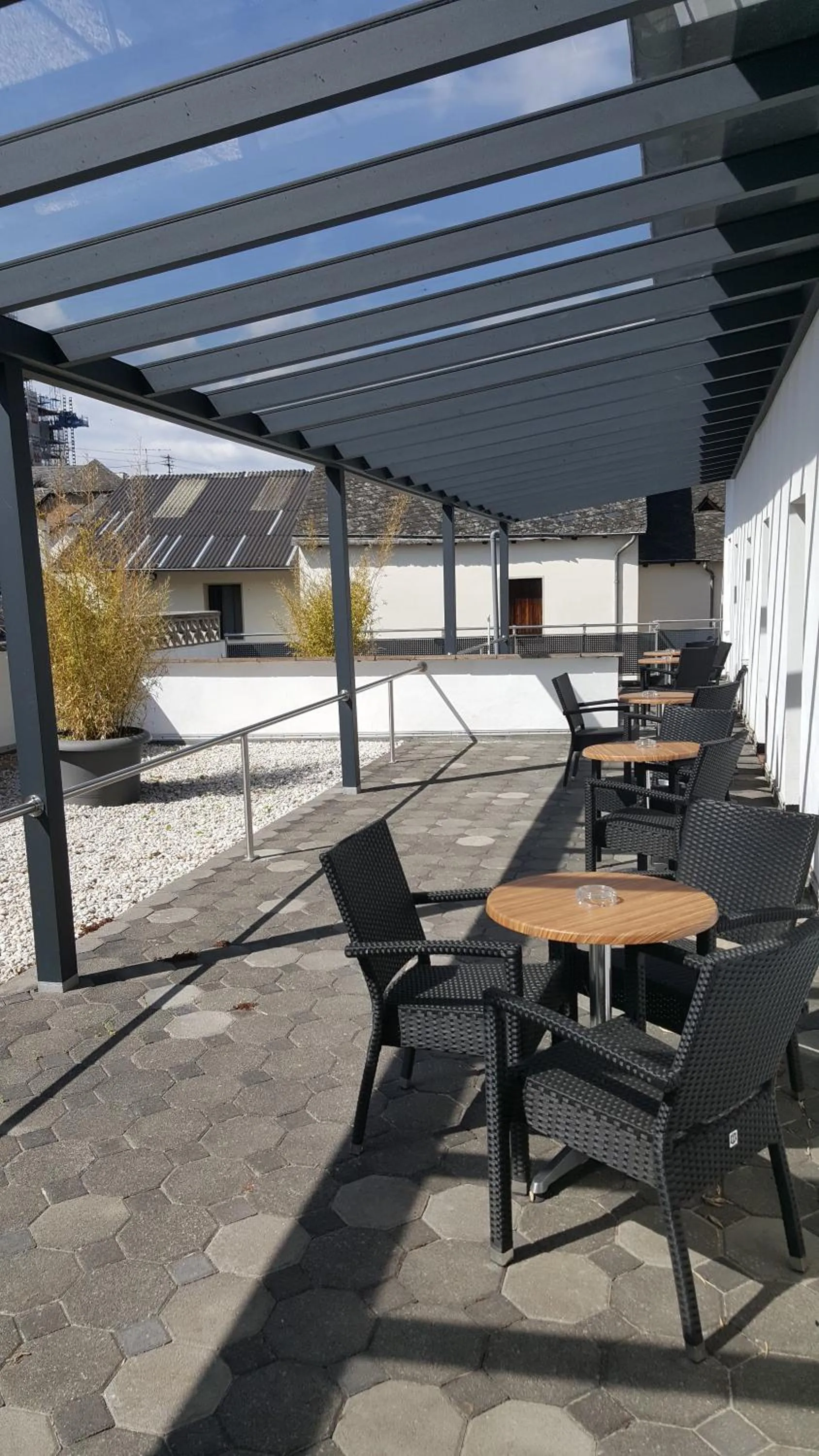 Balcony/Terrace in Hotel Weinhaus Weis