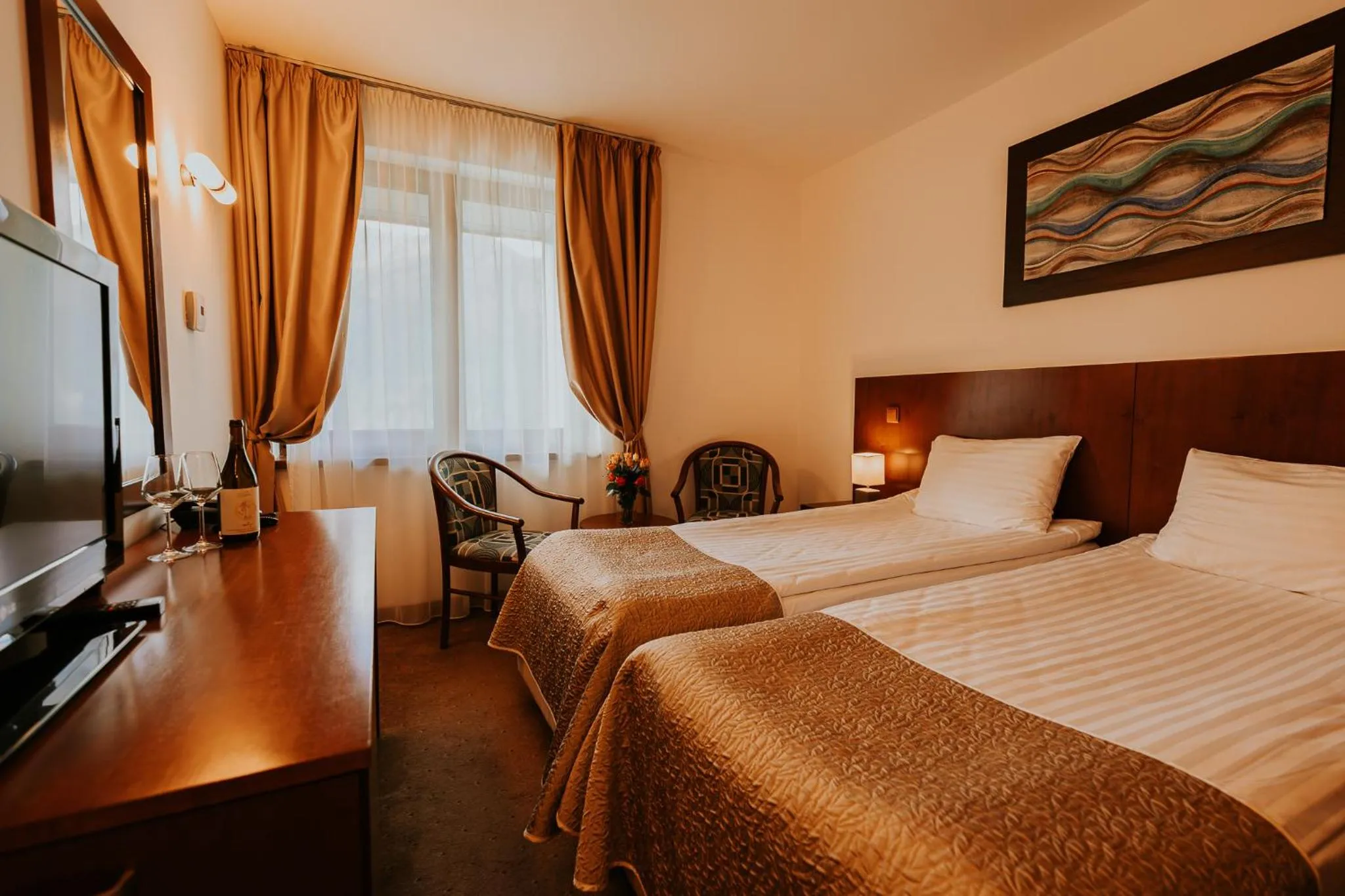 Twin Room with Spa Access - single occupancy in Hotel O3zone - Mountain Spa & Conference