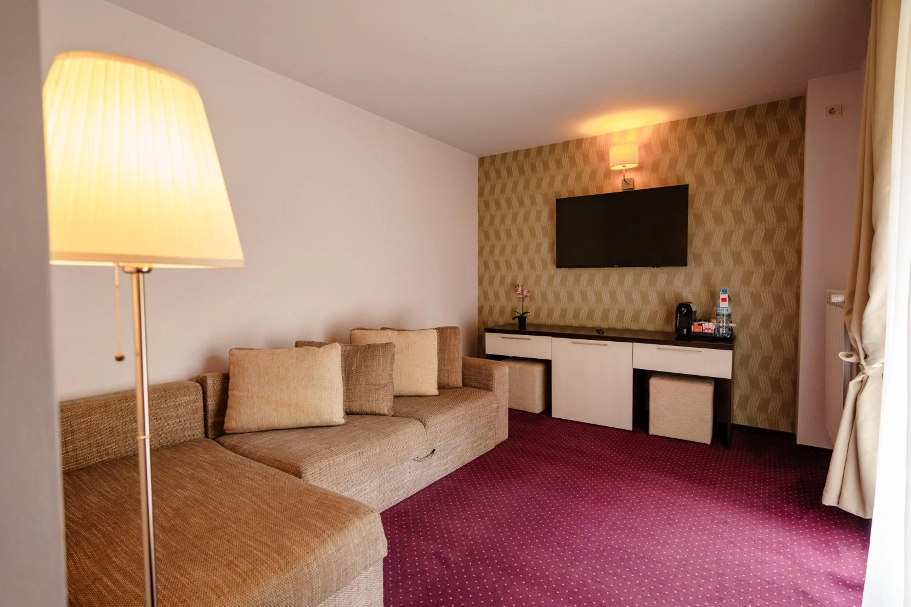 Living room in Bacolux Afrodita, Herculane