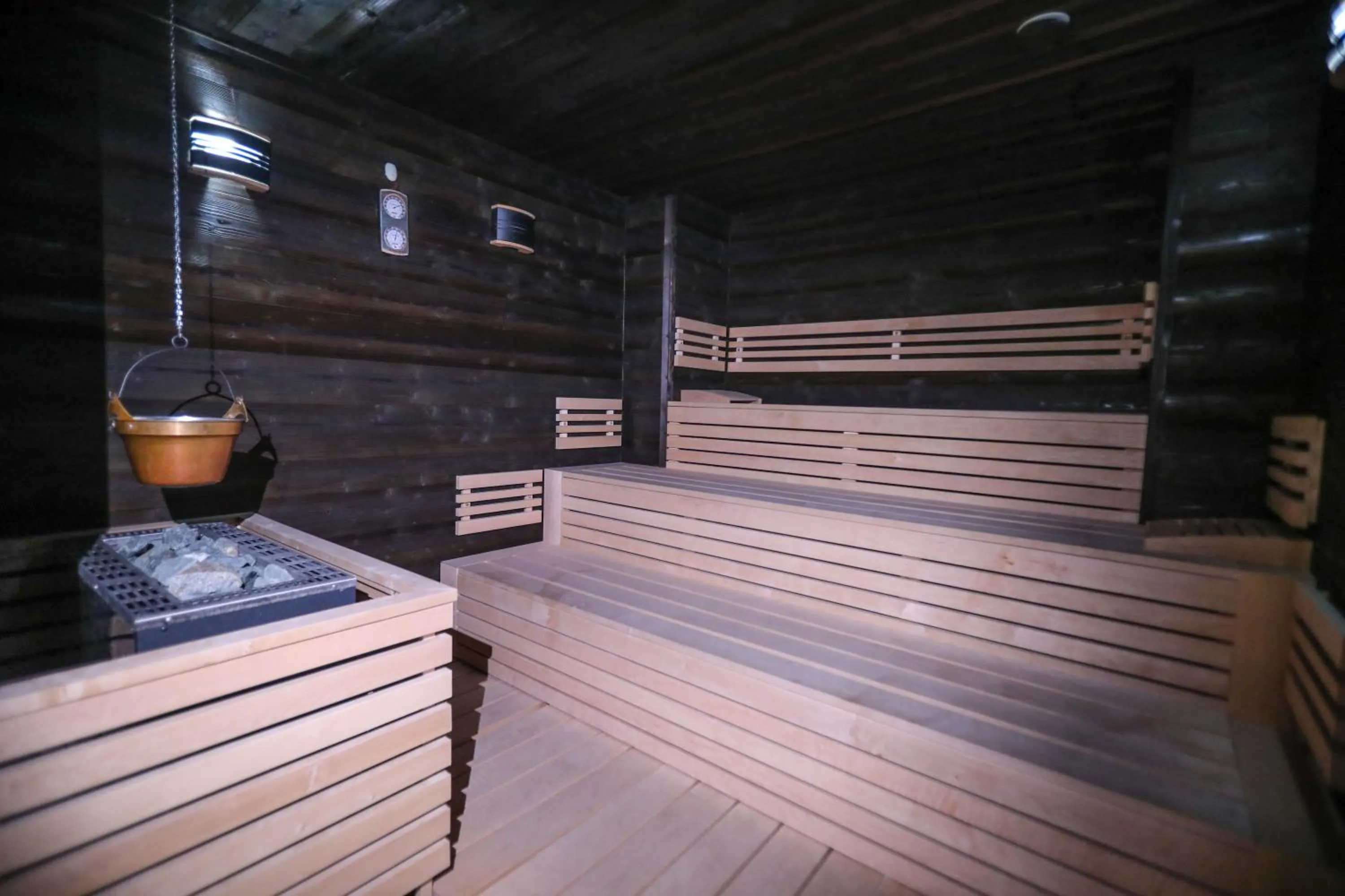 Sauna in Bacolux Afrodita, Herculane