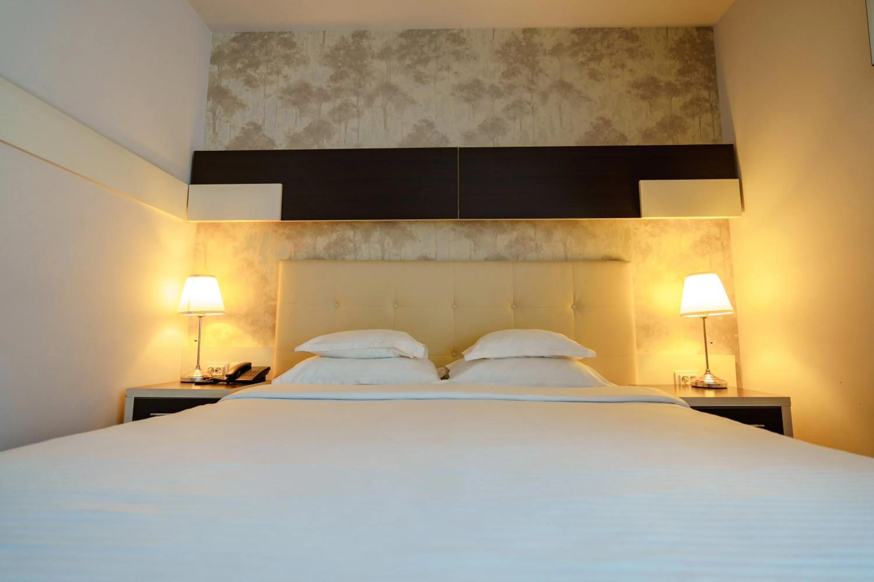 Bed in Bacolux Afrodita, Herculane