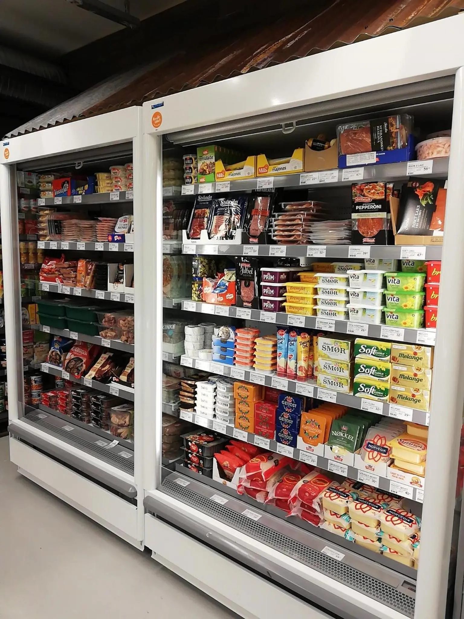 Supermarket/grocery shop in Blefjell Lodge