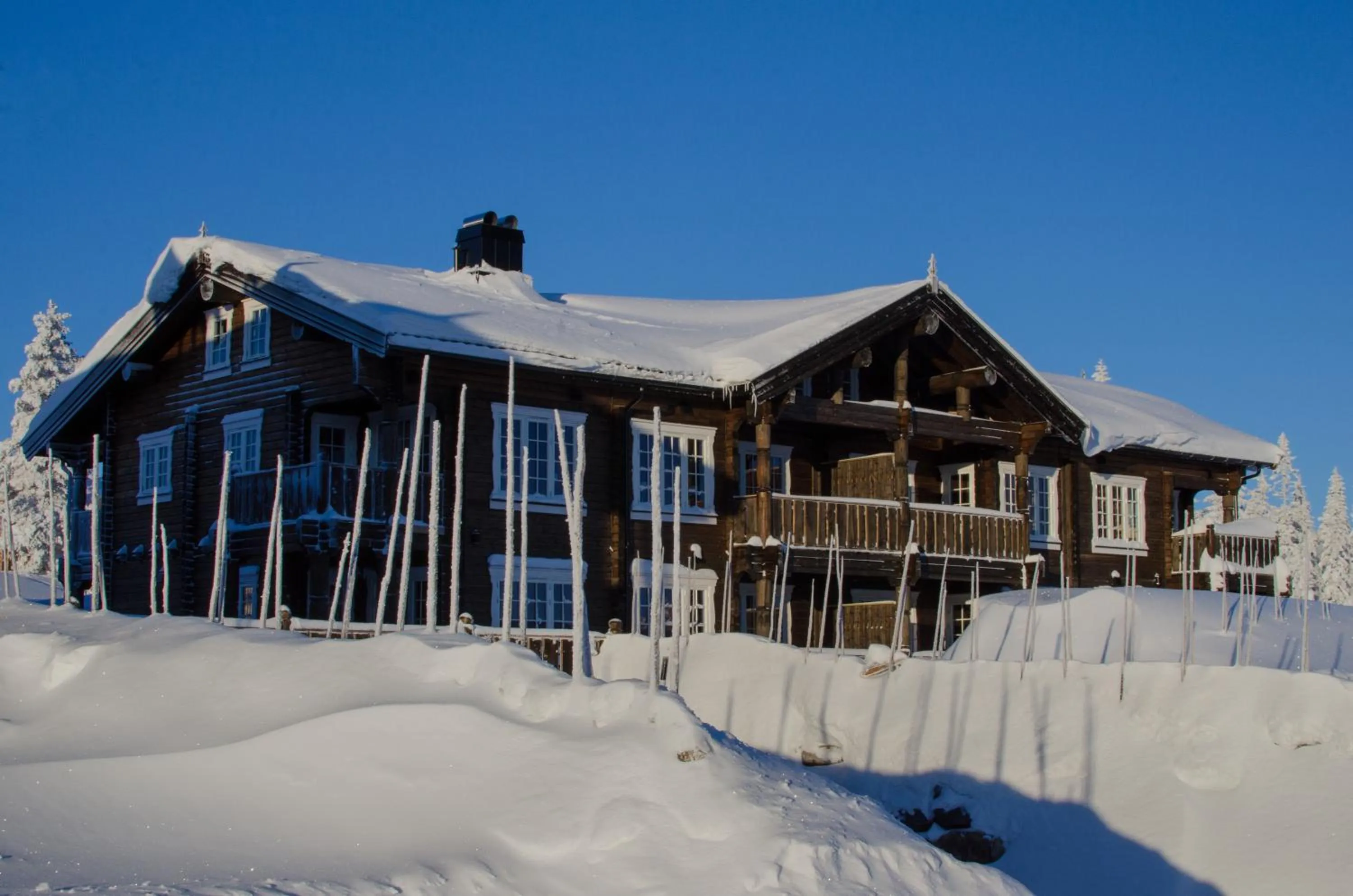 Property building in Blefjell Lodge