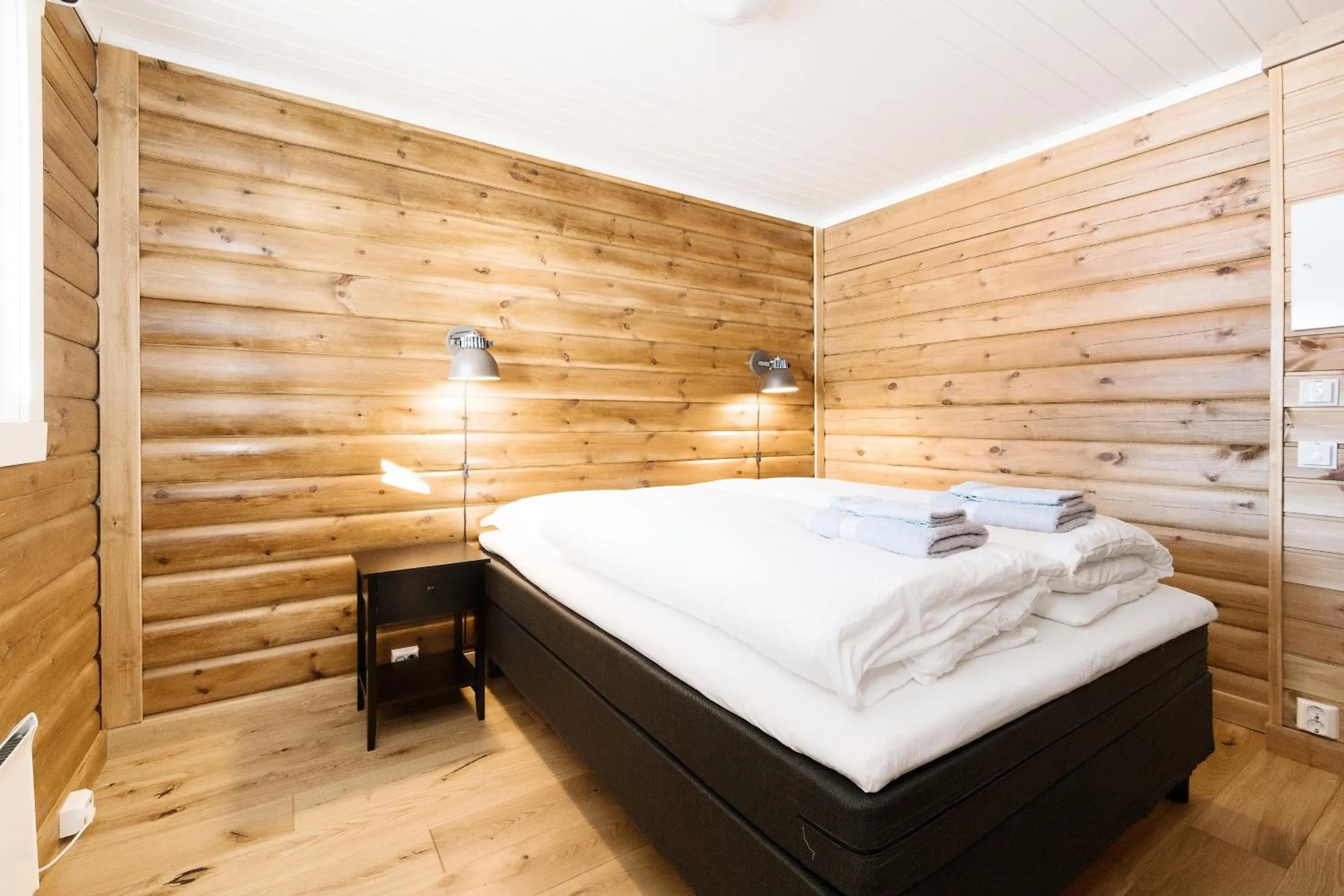 Bed in Blefjell Lodge